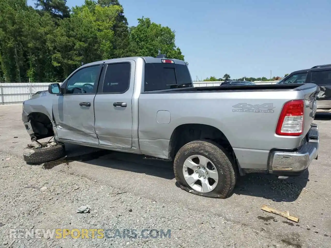 2 Photograph of a damaged car 1C6RRFCG0RN224885 RAM 1500 2024