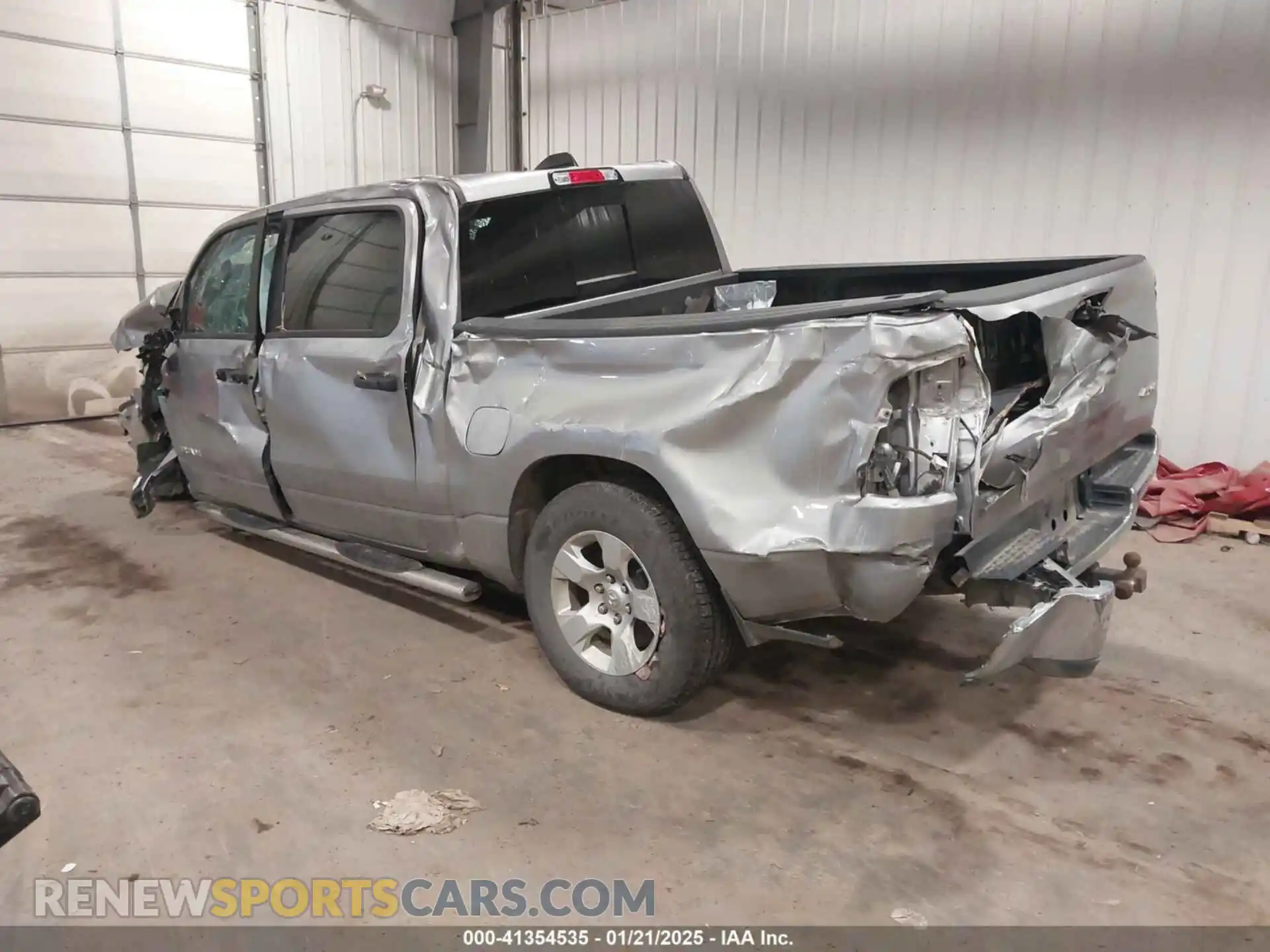 3 Photograph of a damaged car 1C6RRFFG0RN121168 RAM 1500 2024