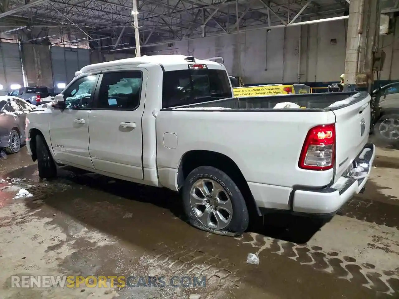 2 Photograph of a damaged car 1C6RRFFG1RN168595 RAM 1500 2024
