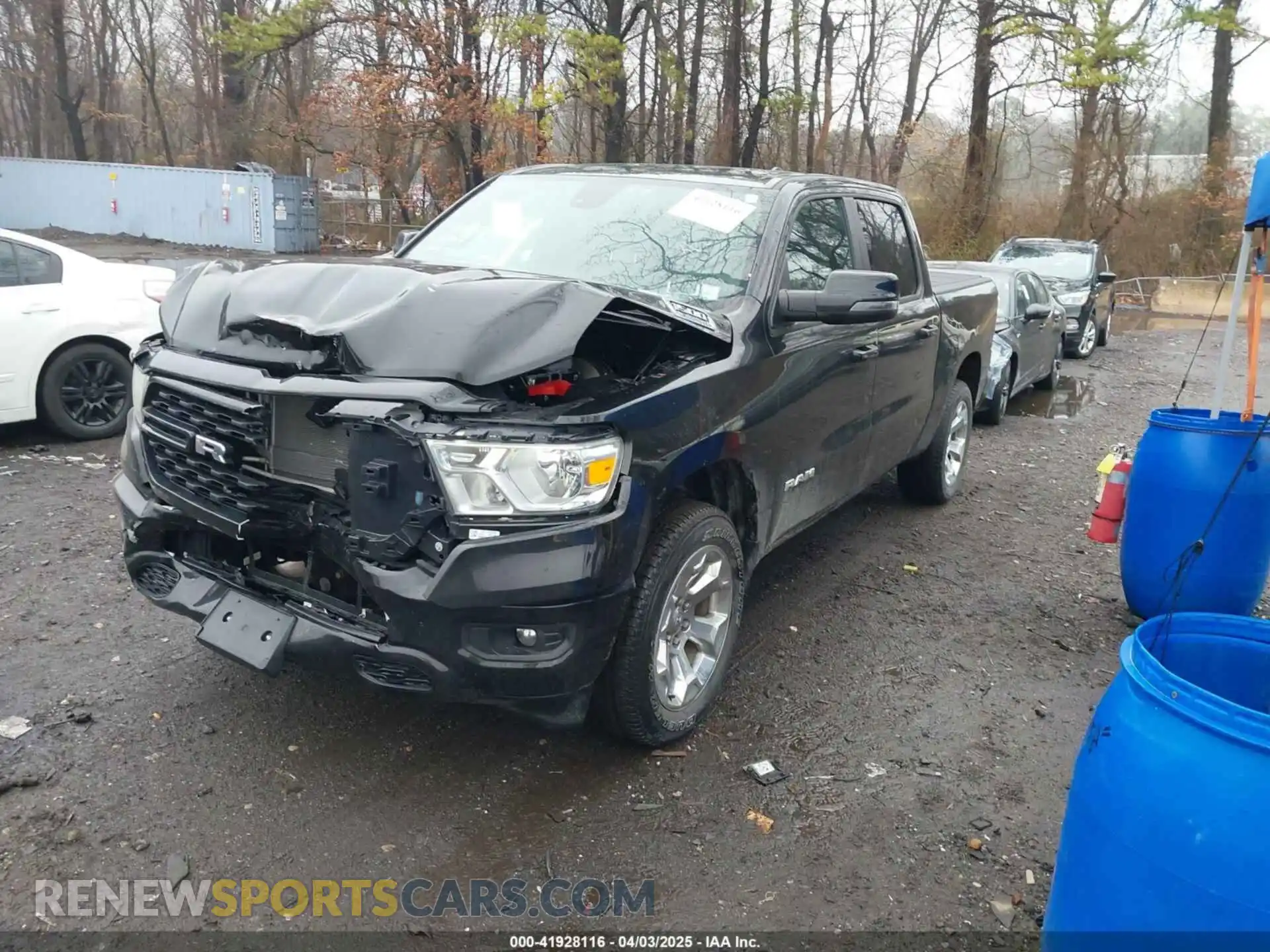 2 Photograph of a damaged car 1C6RRFFG2RN129322 RAM 1500 2024