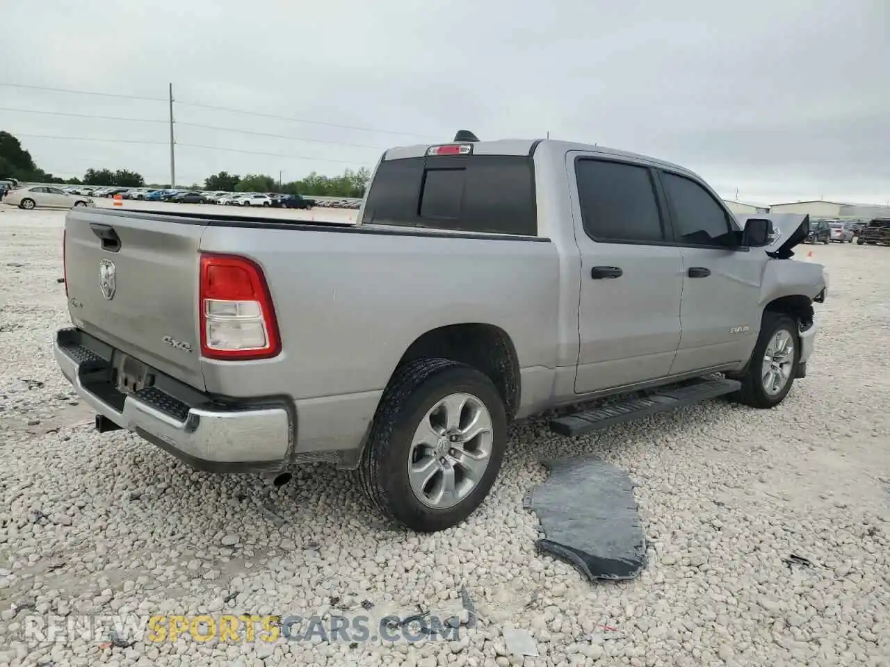 3 Photograph of a damaged car 1C6RRFFG4RN209592 RAM 1500 2024