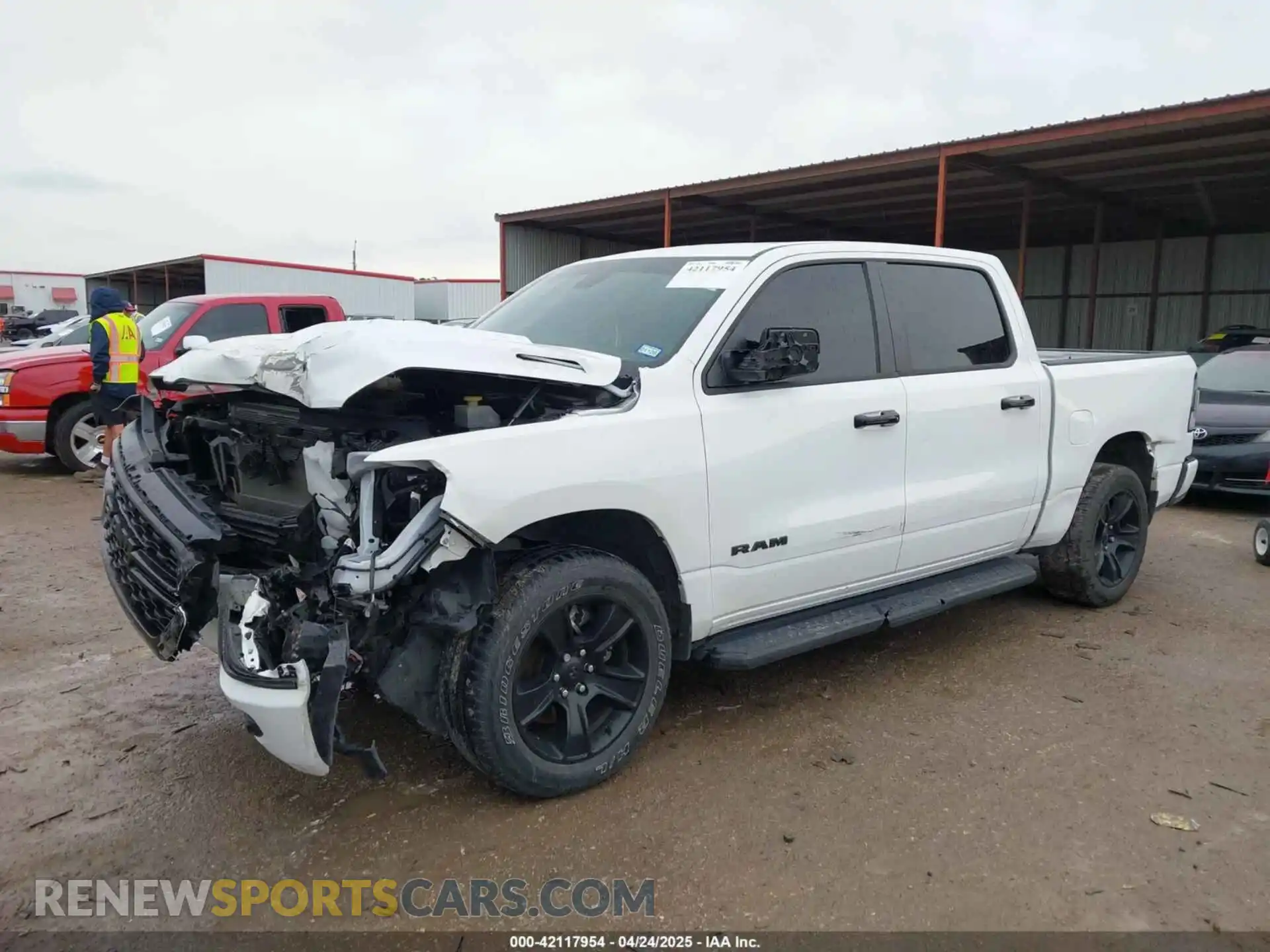 2 Photograph of a damaged car 1C6RRFFG6RN230332 RAM 1500 2024