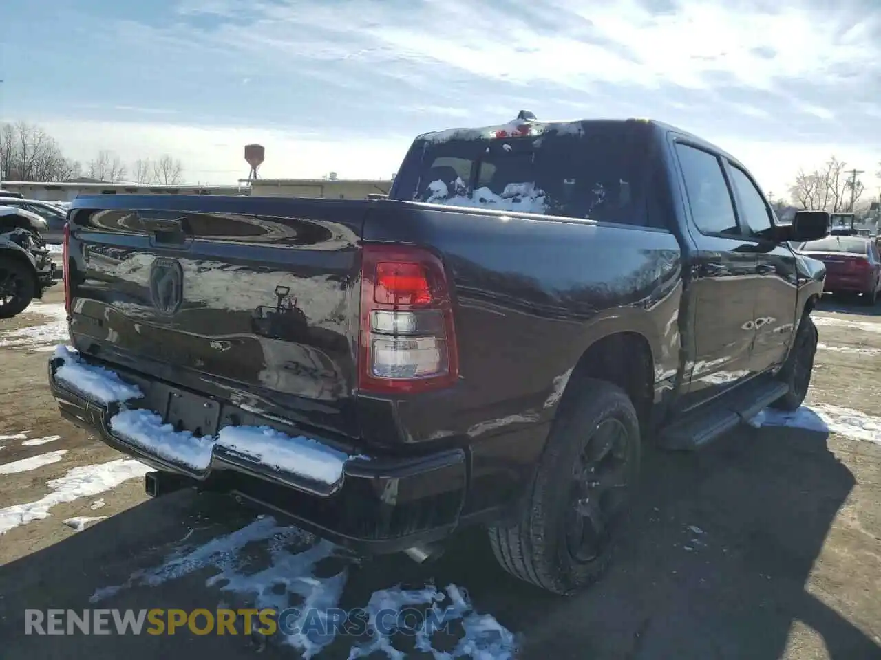 3 Photograph of a damaged car 1C6RRFFG8RN142513 RAM 1500 2024
