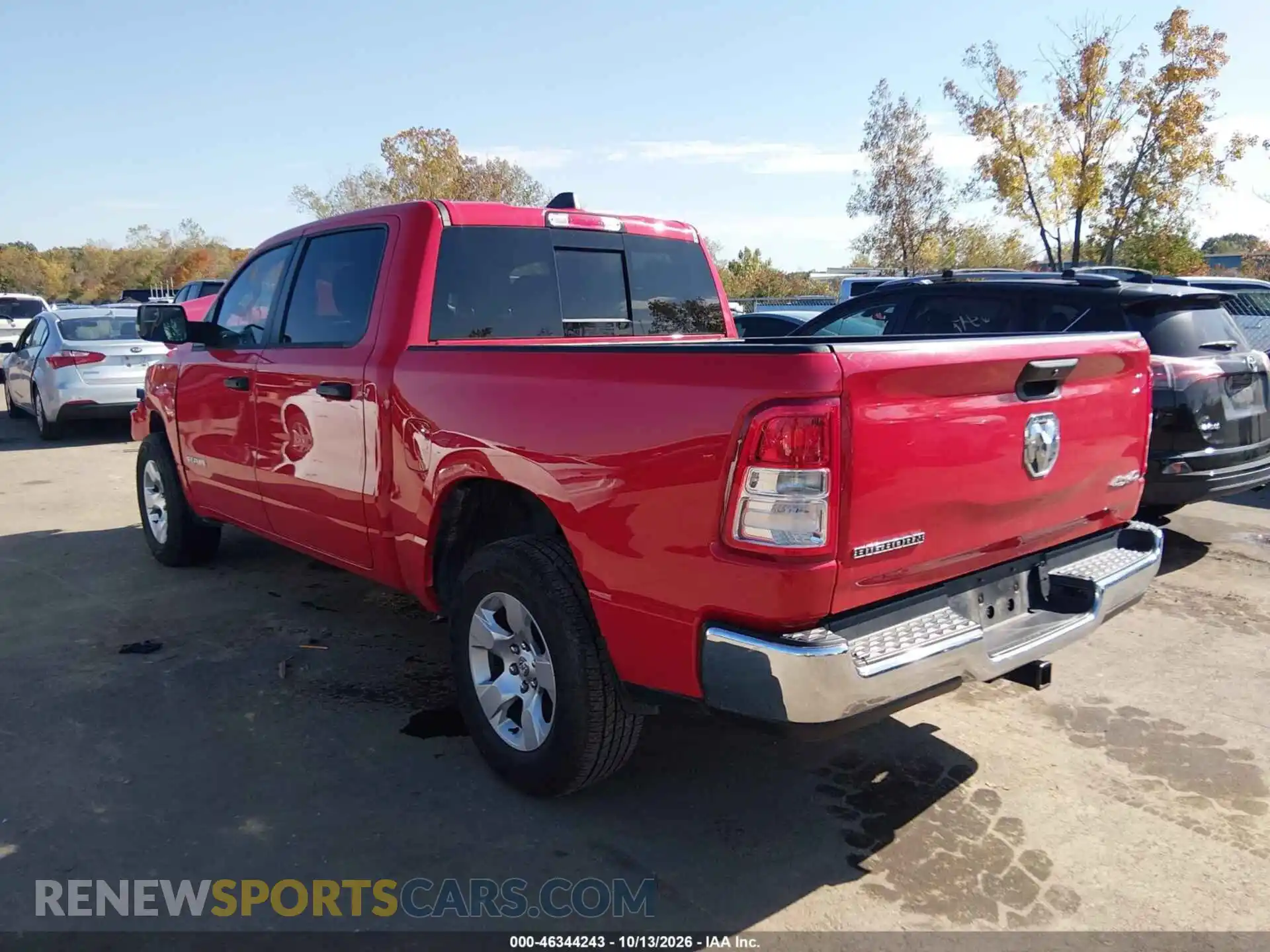 3 Photograph of a damaged car 1C6RRFFG9RN155531 RAM 1500 2024