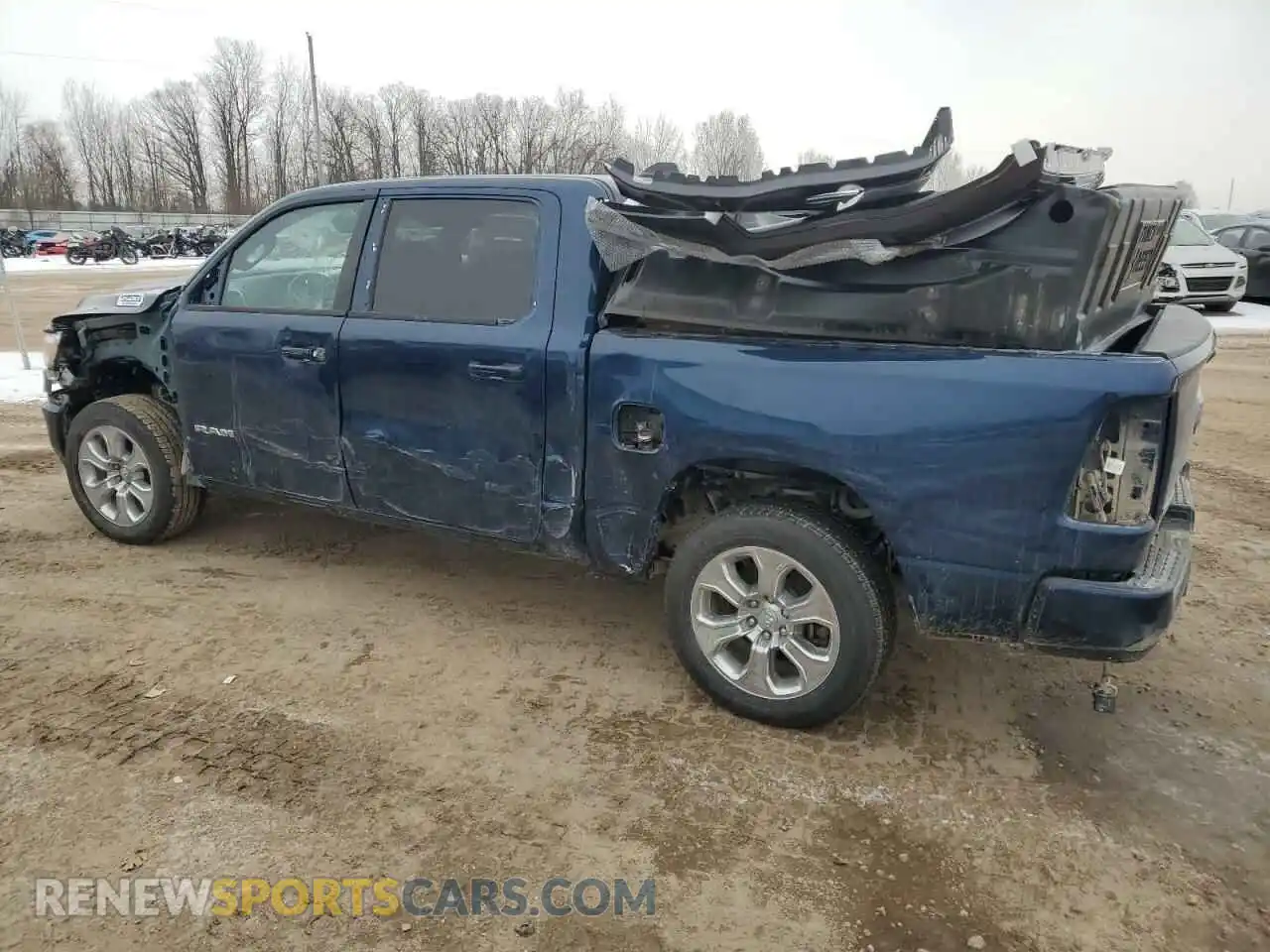 2 Photograph of a damaged car 1C6RRFFG9RN199058 RAM 1500 2024