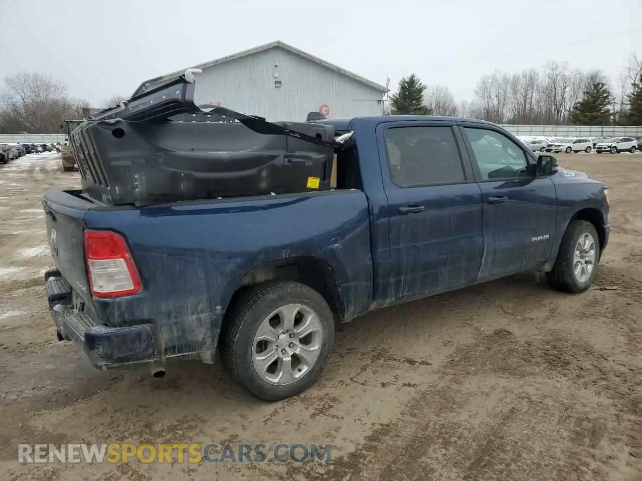 3 Photograph of a damaged car 1C6RRFFG9RN199058 RAM 1500 2024