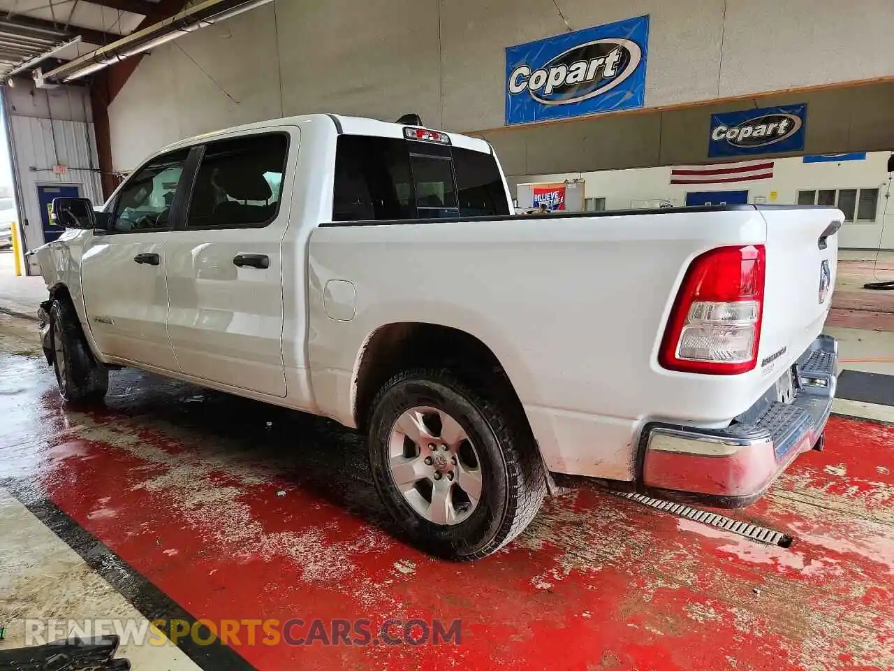 2 Photograph of a damaged car 1C6RRFFGXRN129178 RAM 1500 2024