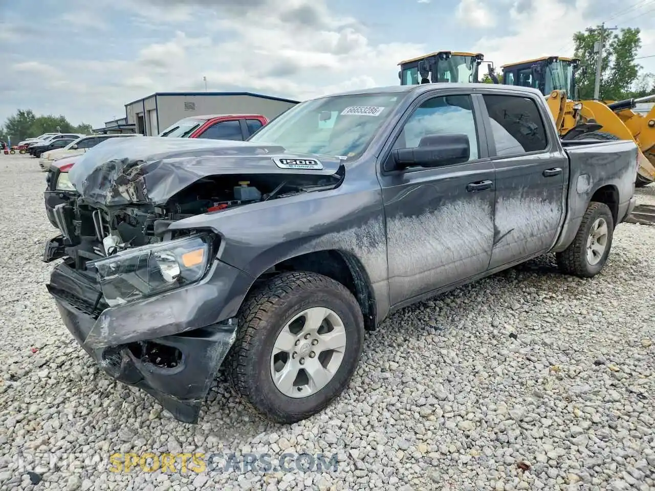 1 Photograph of a damaged car 1C6RRFGG2RN169396 RAM 1500 2024