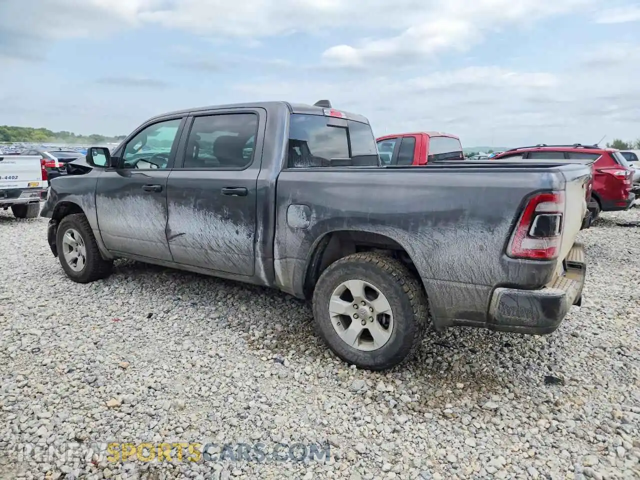 2 Photograph of a damaged car 1C6RRFGG2RN169396 RAM 1500 2024