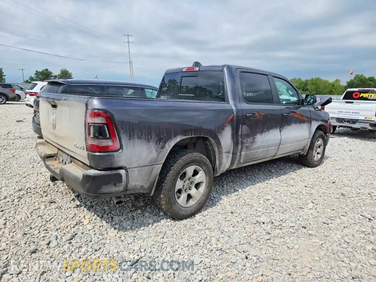 3 Photograph of a damaged car 1C6RRFGG2RN169396 RAM 1500 2024