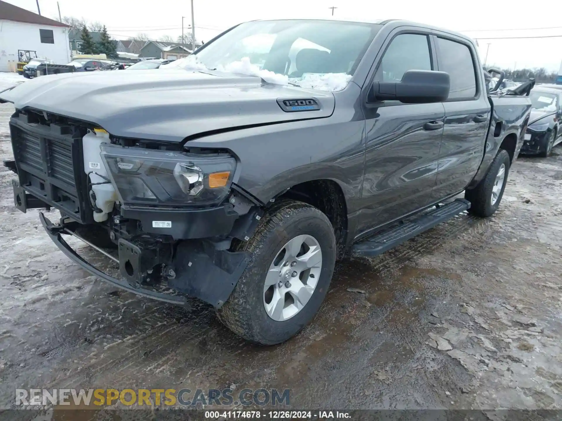 2 Photograph of a damaged car 1C6RRFGG9RN185594 RAM 1500 2024