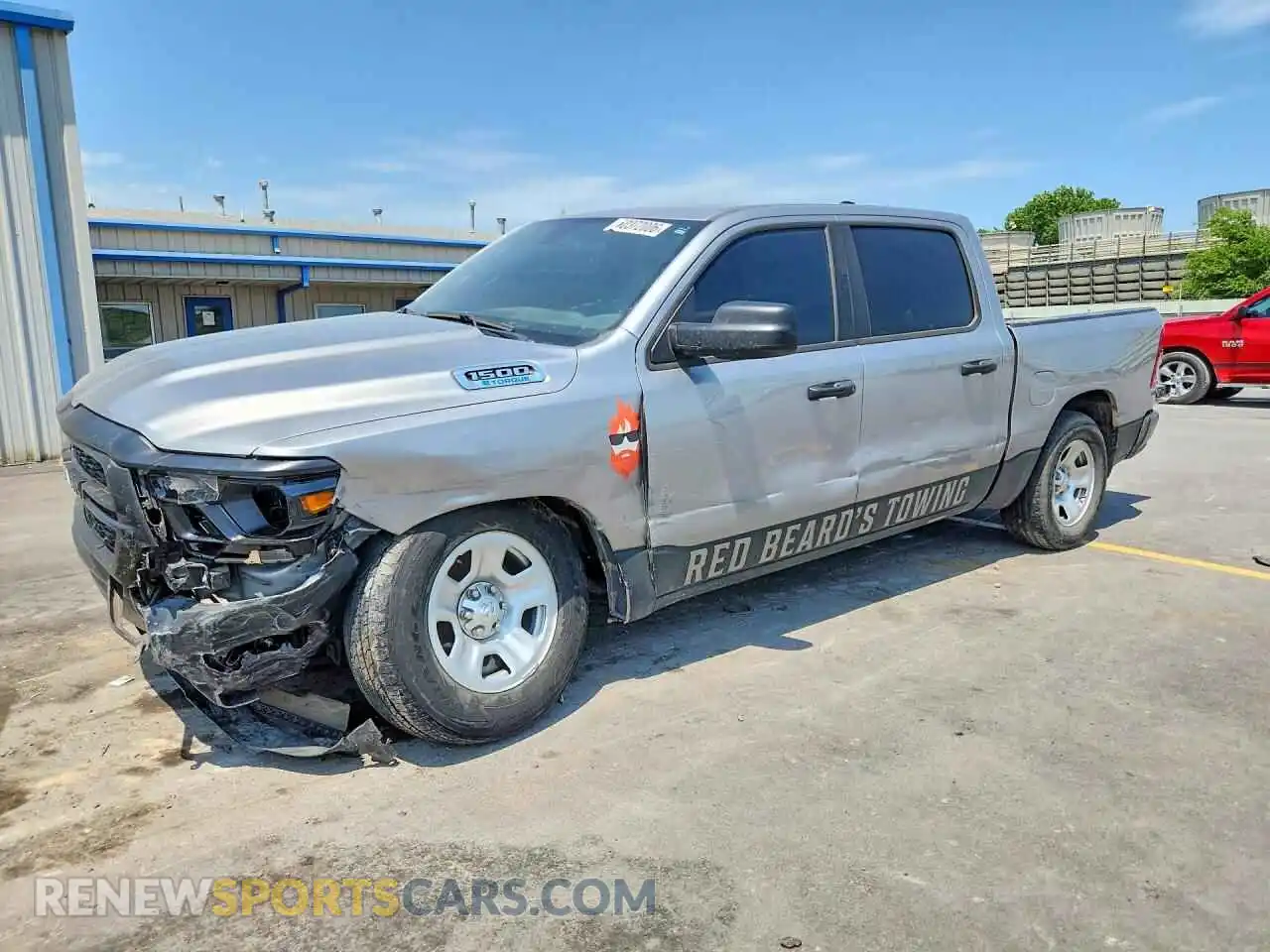 1 Photograph of a damaged car 1C6RRFGGXRN189167 RAM 1500 2024