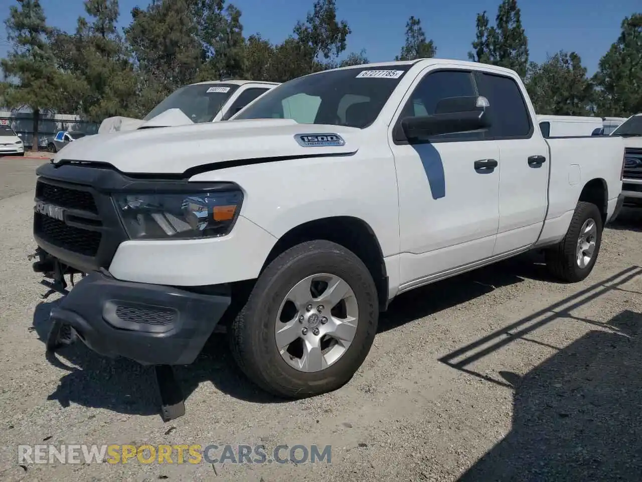1 Photograph of a damaged car 1C6SRFCT5RN111206 RAM 1500 2024