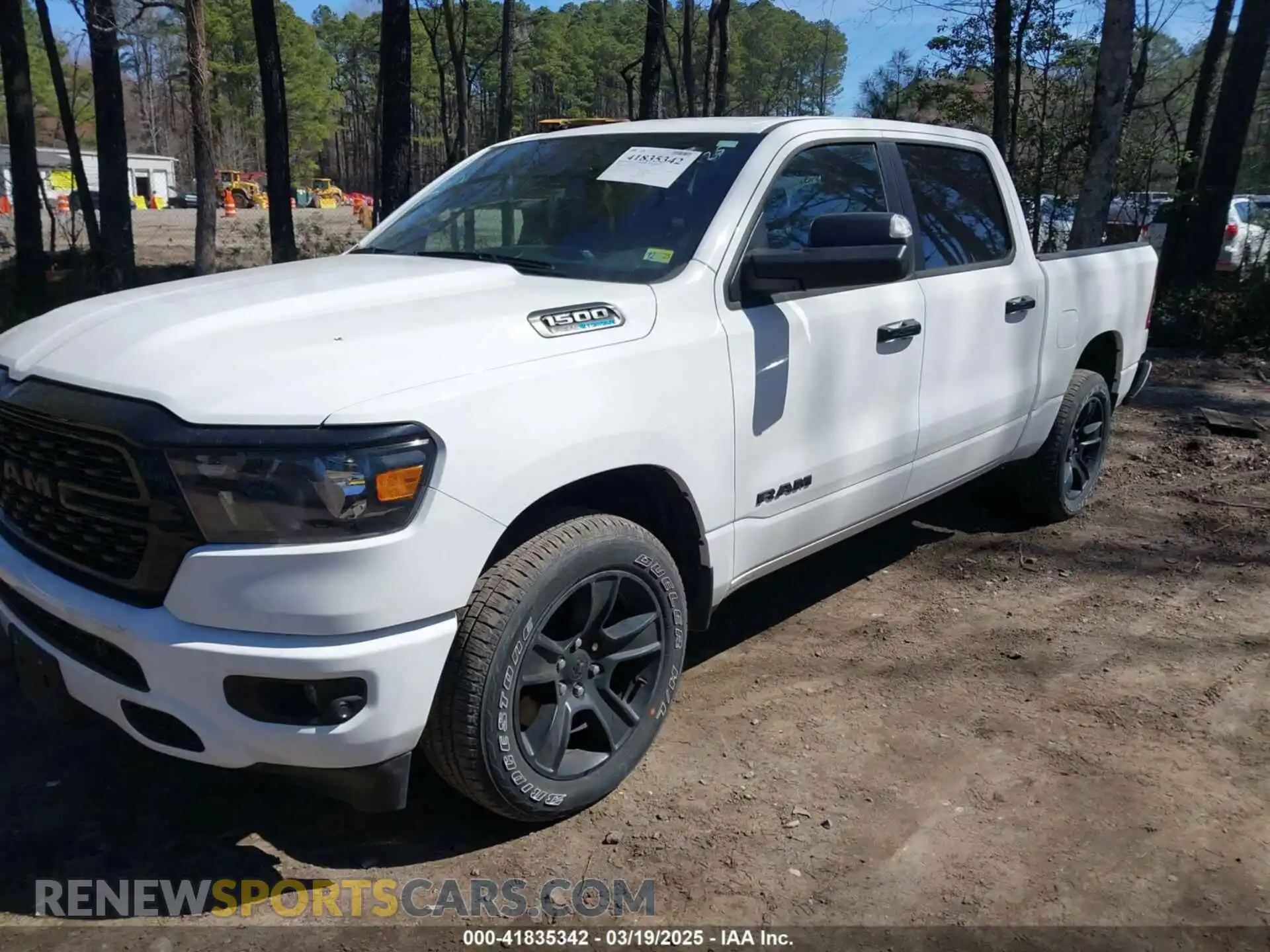 2 Photograph of a damaged car 1C6SRFFT0RN150670 RAM 1500 2024