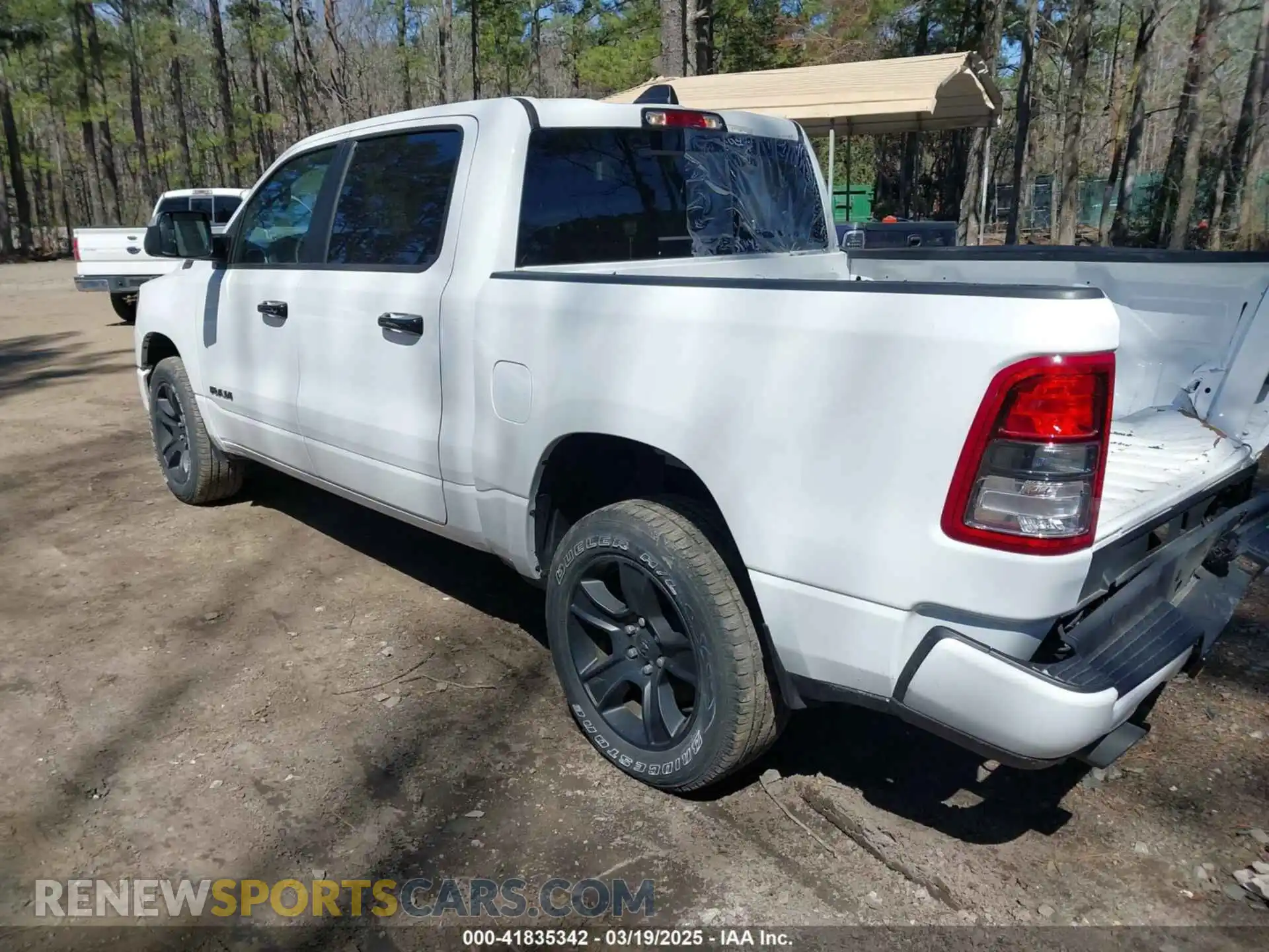 3 Photograph of a damaged car 1C6SRFFT0RN150670 RAM 1500 2024