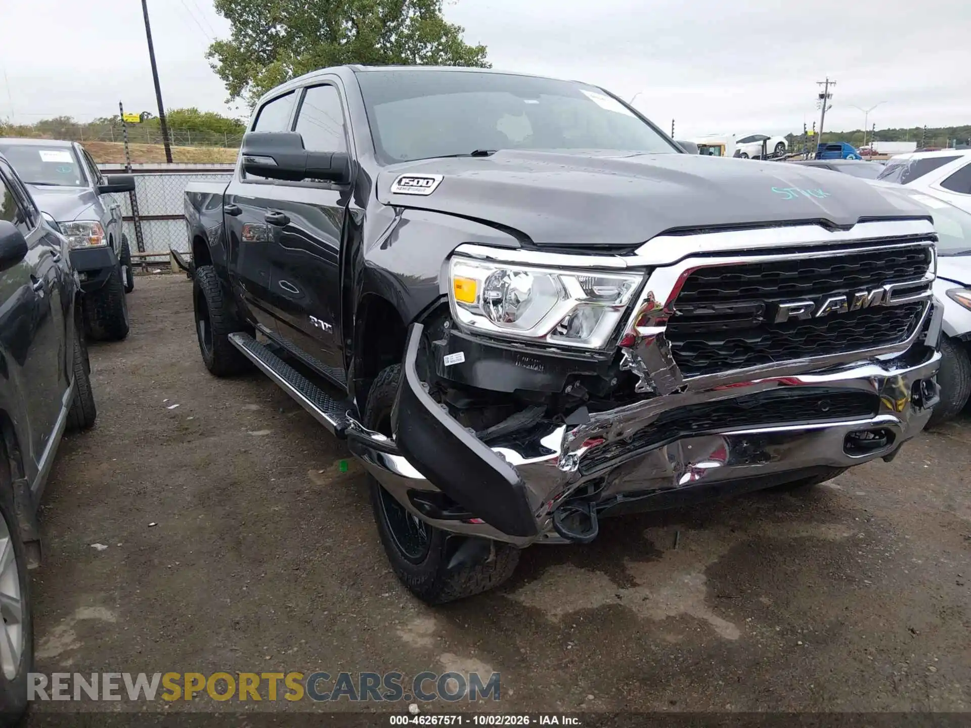 1 Photograph of a damaged car 1C6SRFFT1RN189090 RAM 1500 2024