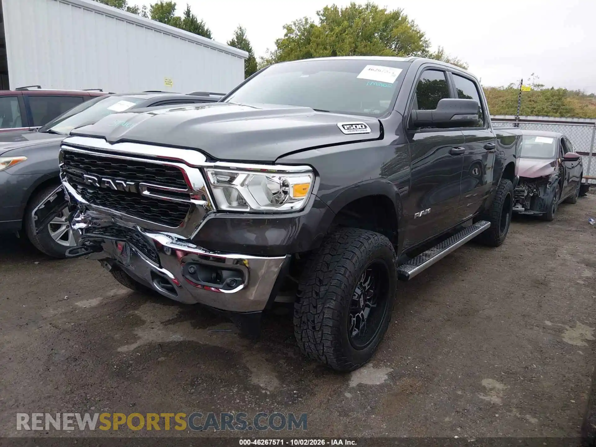 2 Photograph of a damaged car 1C6SRFFT1RN189090 RAM 1500 2024