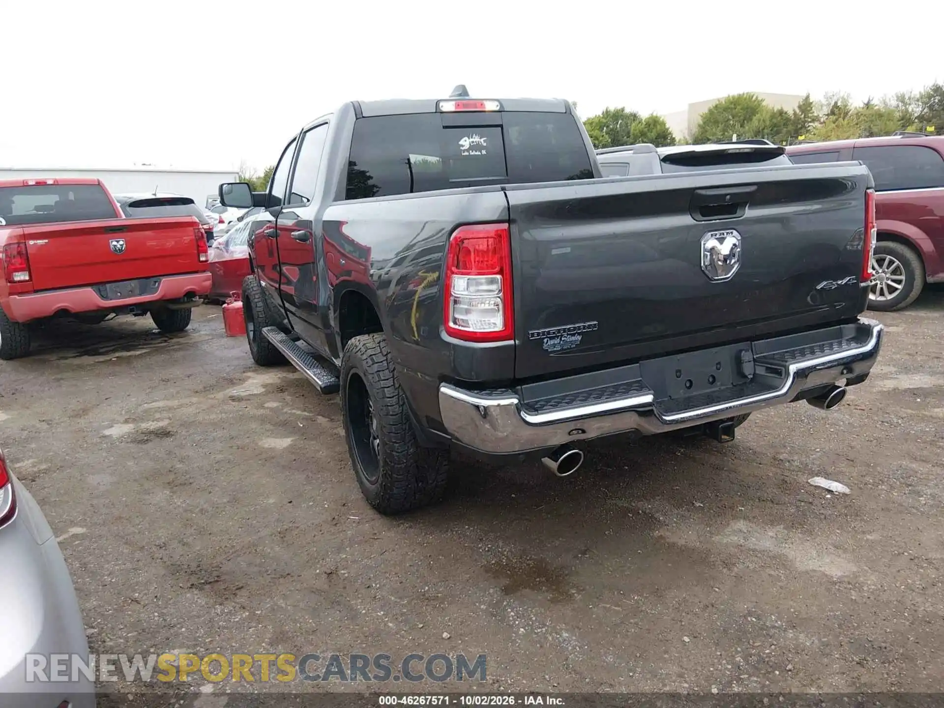 3 Photograph of a damaged car 1C6SRFFT1RN189090 RAM 1500 2024