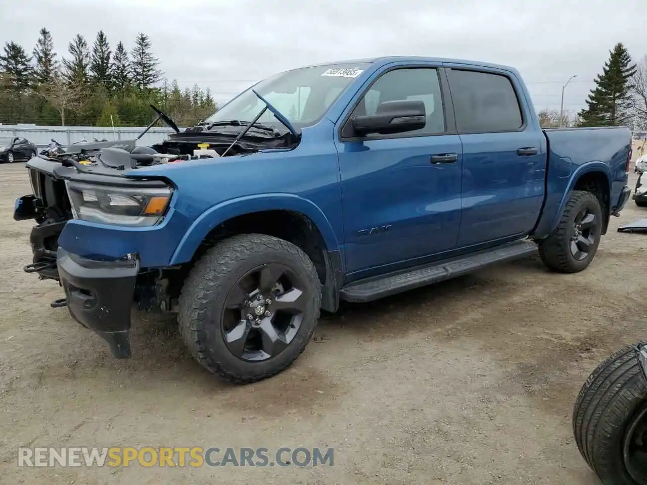 1 fotografías del automóvil dañado 1C6SRFFT1RN200802 RAM 1500 2024