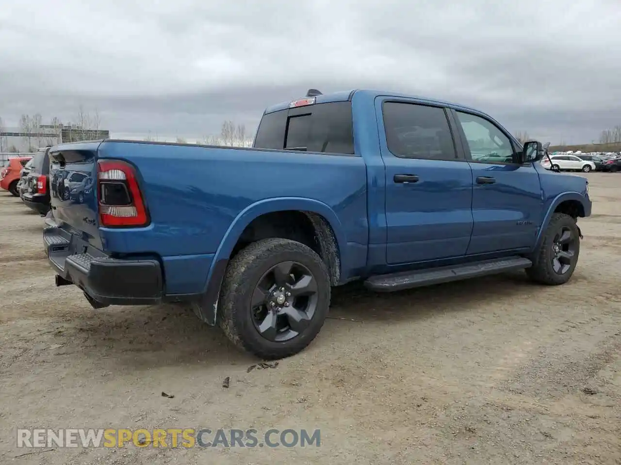 3 fotografías del automóvil dañado 1C6SRFFT1RN200802 RAM 1500 2024