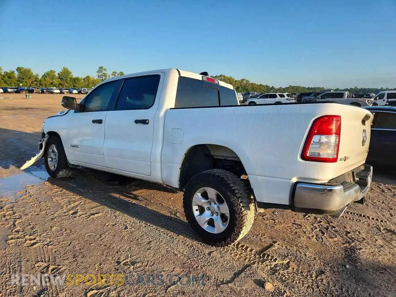 2 Photograph of a damaged car 1C6SRFFT3RN105495 RAM 1500 2024
