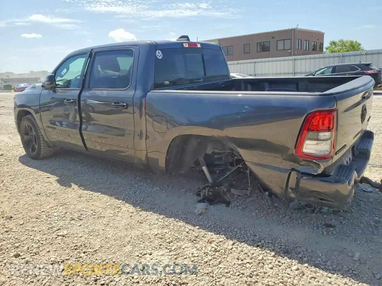 2 Photograph of a damaged car 1C6SRFFT3RN115668 RAM 1500 2024