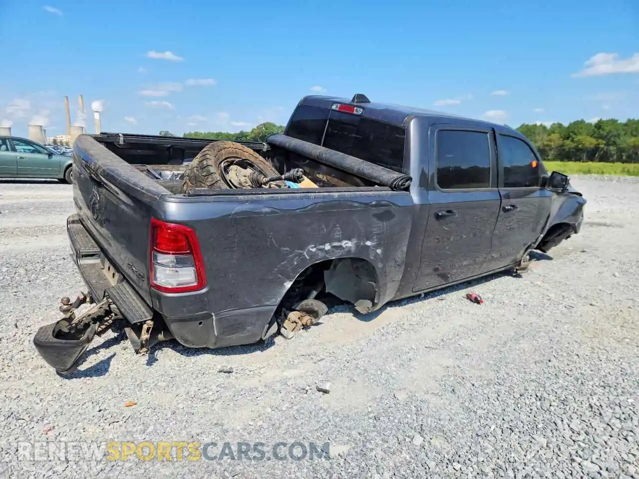 3 Photograph of a damaged car 1C6SRFFT3RN231601 RAM 1500 2024