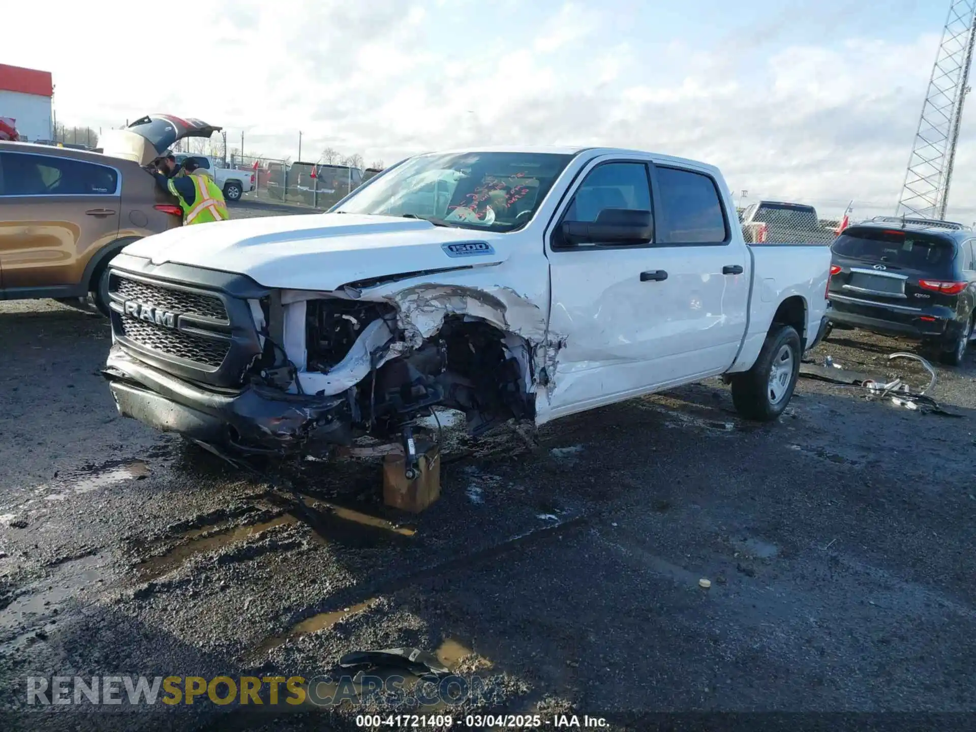 2 Photograph of a damaged car 1C6SRFGT1RN148988 RAM 1500 2024