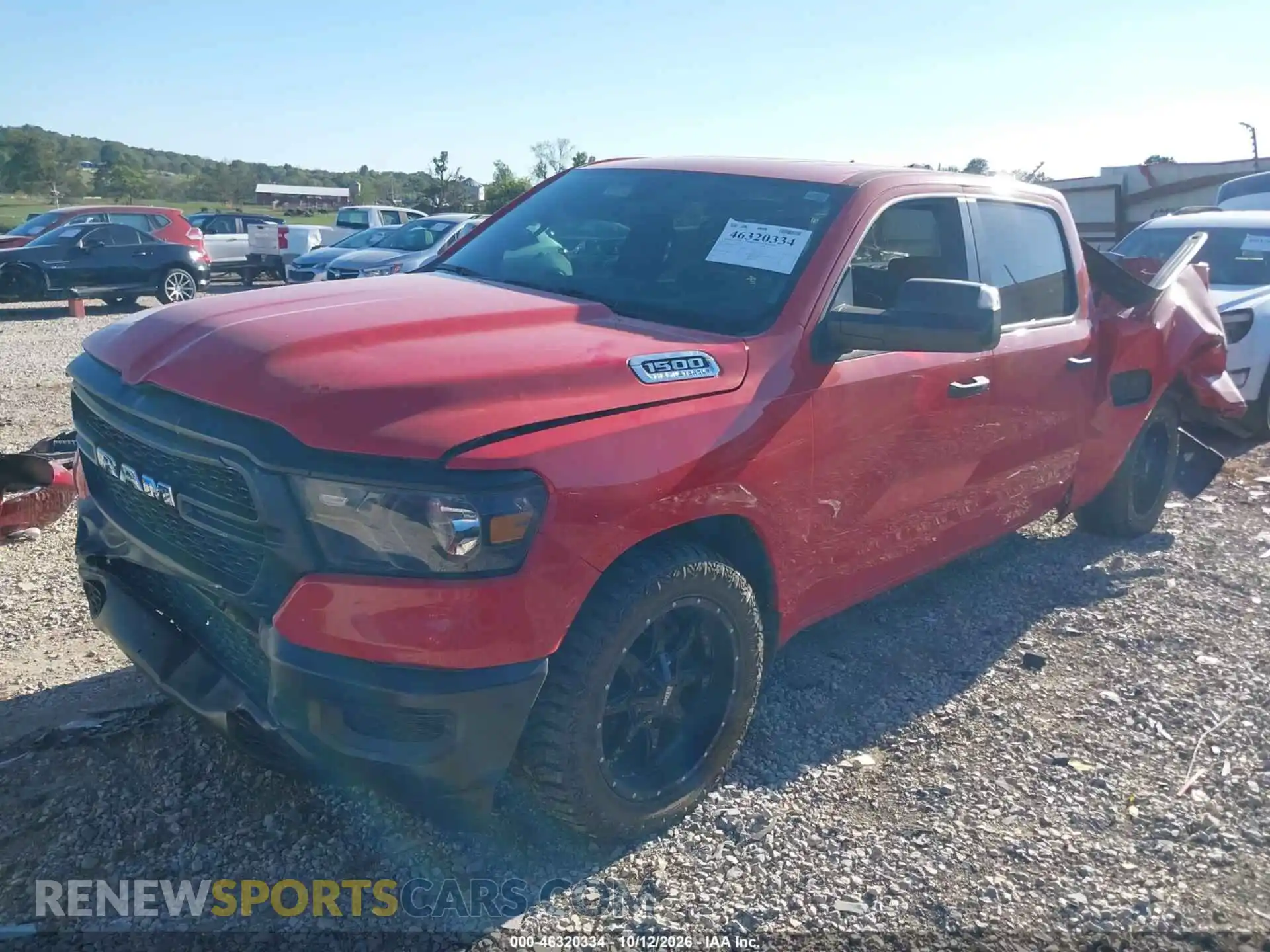 2 Photograph of a damaged car 1C6SRFGTXRN137021 RAM 1500 2024