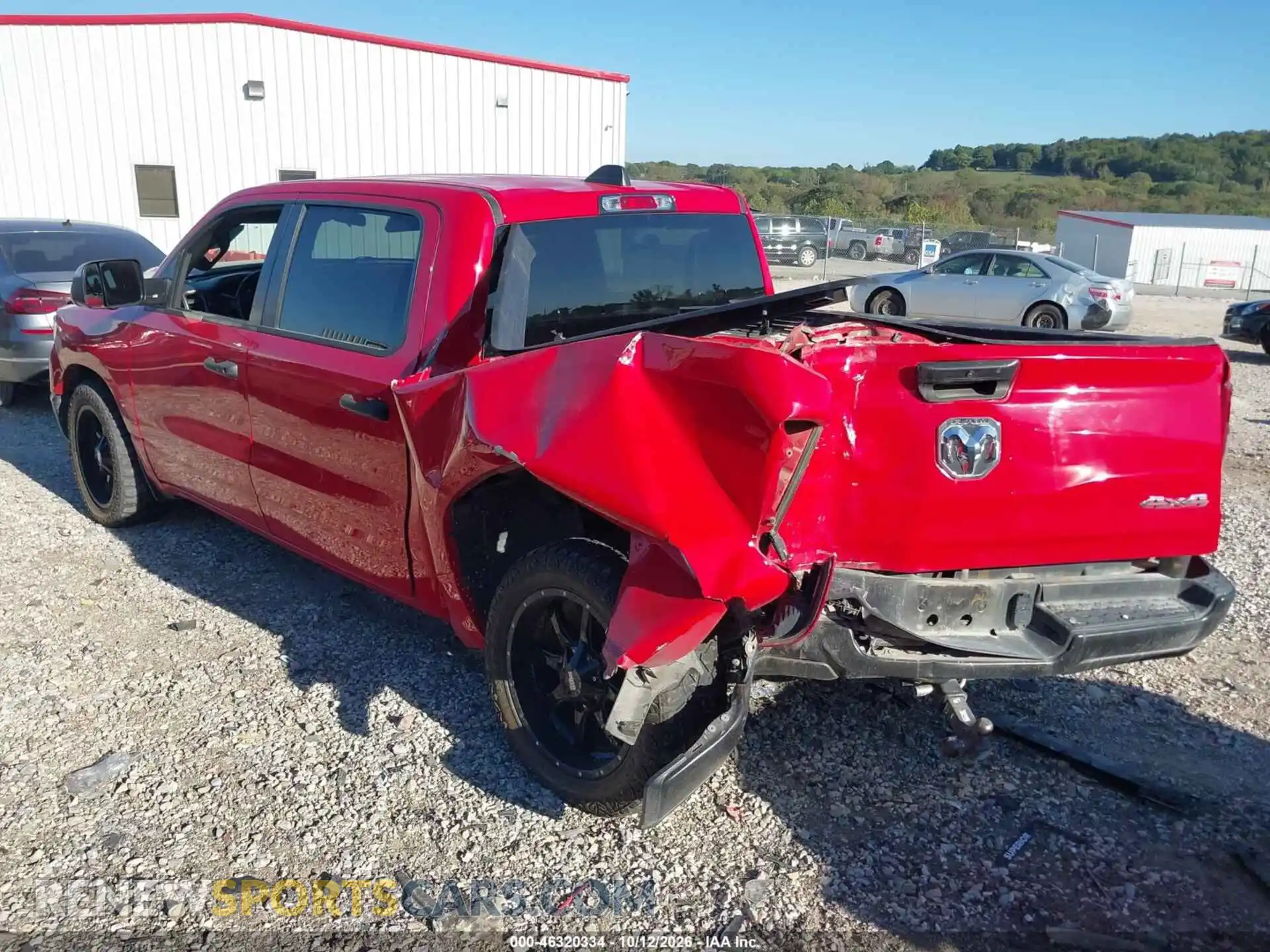 3 Photograph of a damaged car 1C6SRFGTXRN137021 RAM 1500 2024