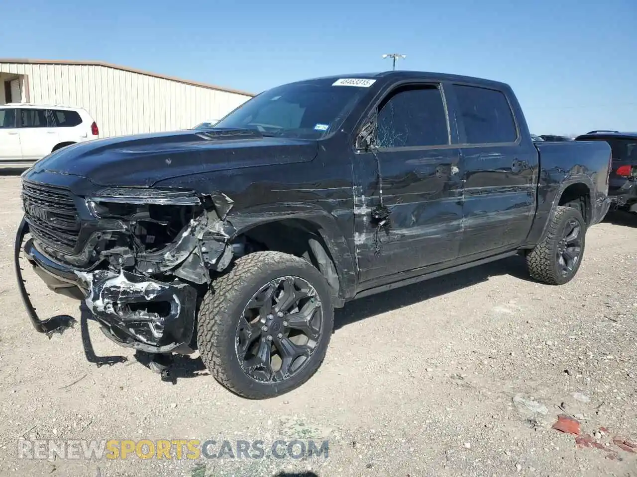 1 Photograph of a damaged car 1C6SRFHT5RN227711 RAM 1500 2024