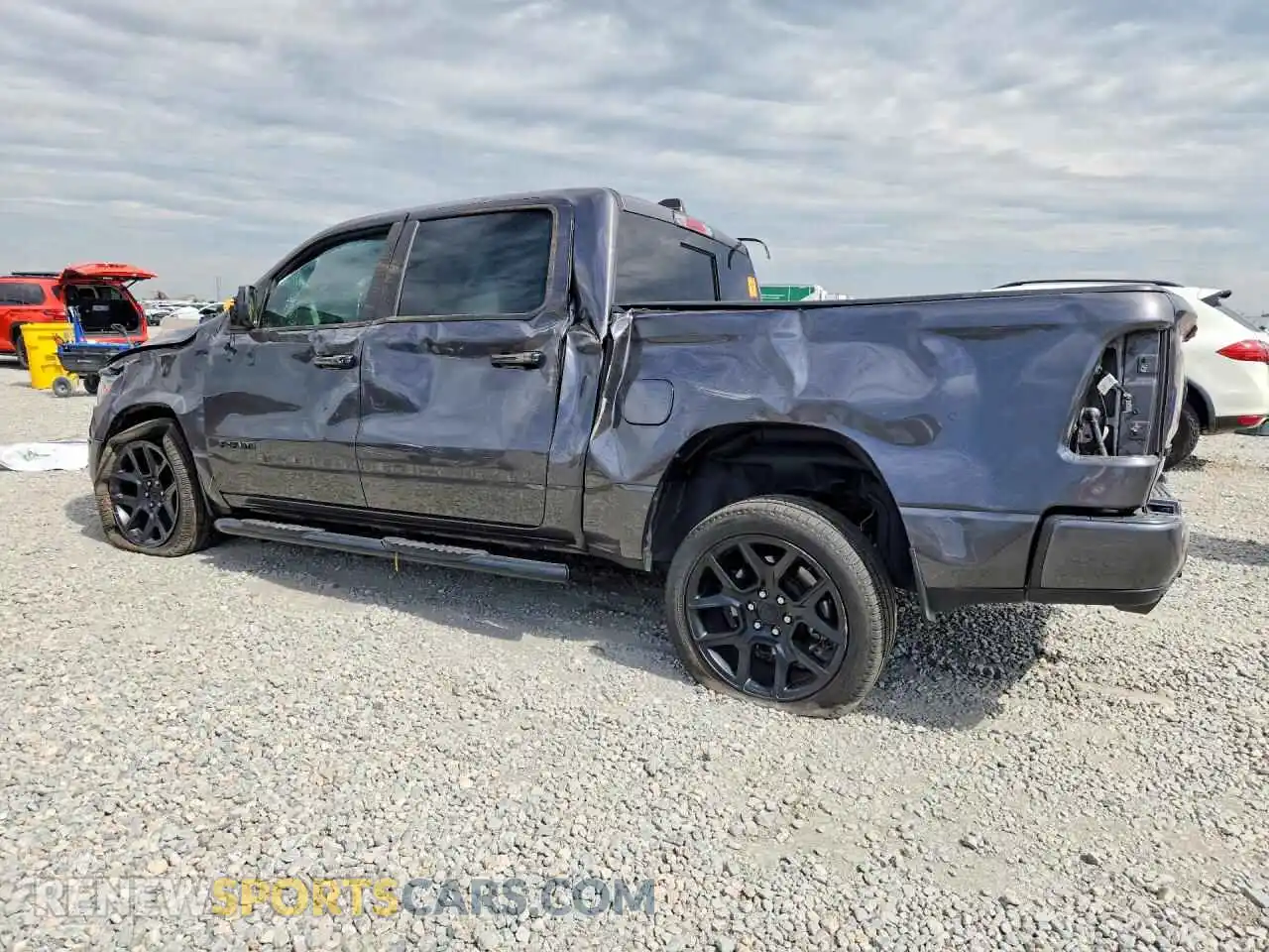 2 Photograph of a damaged car 1C6SRFJT0RN159215 RAM 1500 2024