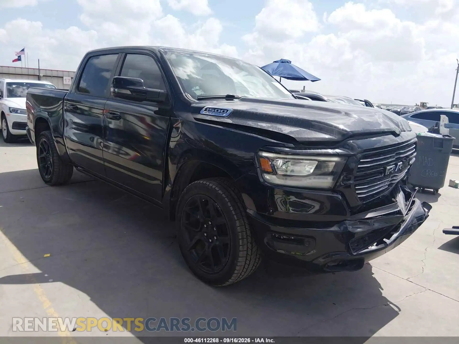 1 Photograph of a damaged car 1C6SRFJT1RN150281 RAM 1500 2024