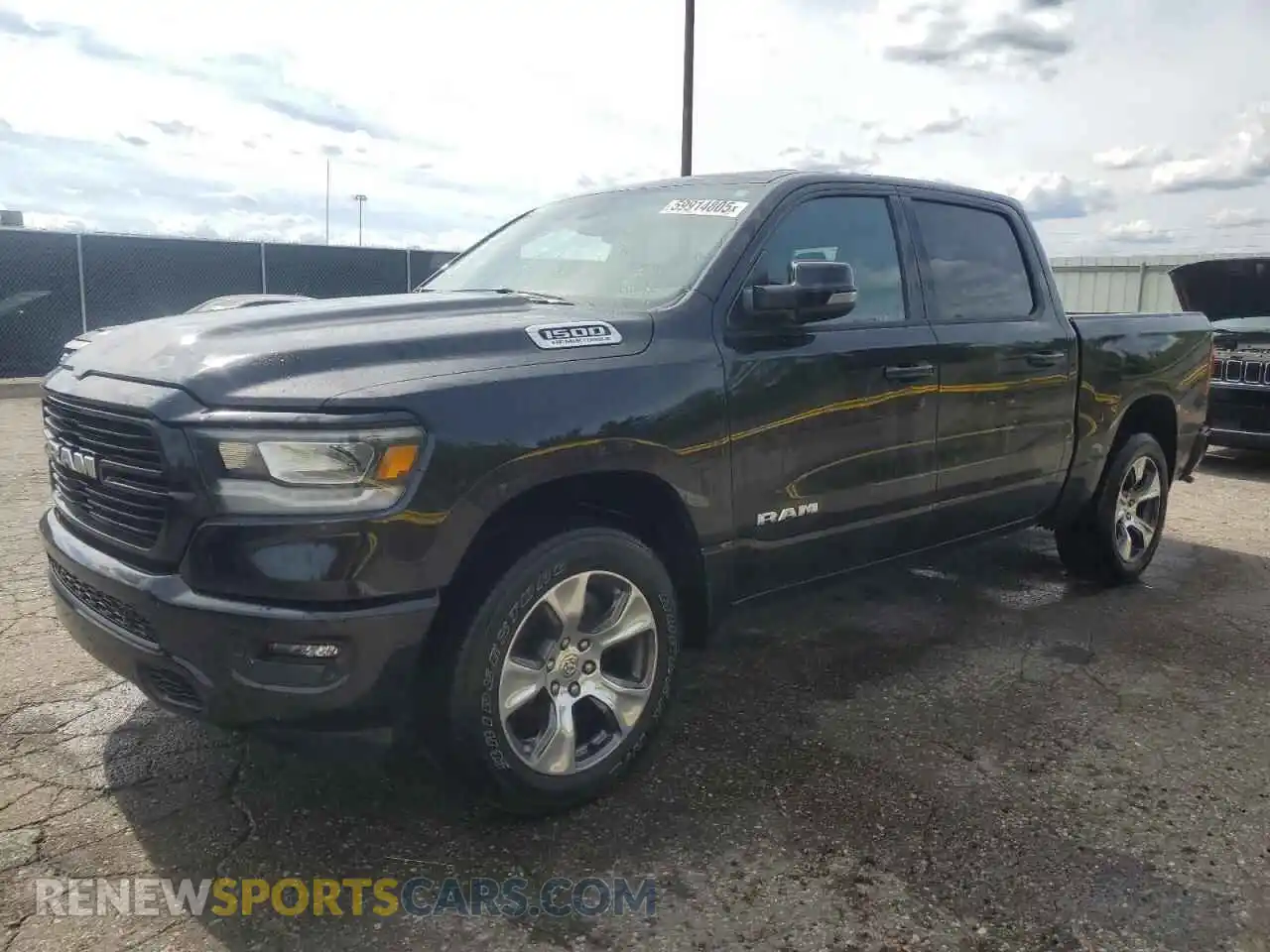 1 Photograph of a damaged car 1C6SRFJT3RN159743 RAM 1500 2024