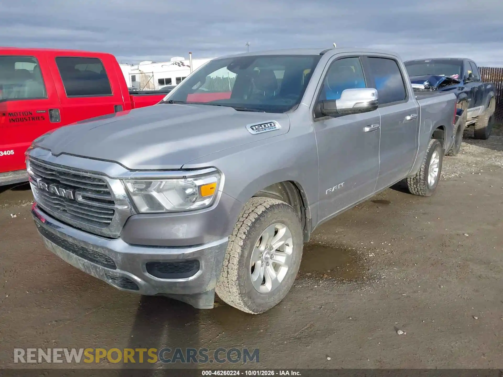 2 fotografías del automóvil dañado 1C6SRFJT3RN206706 RAM 1500 2024