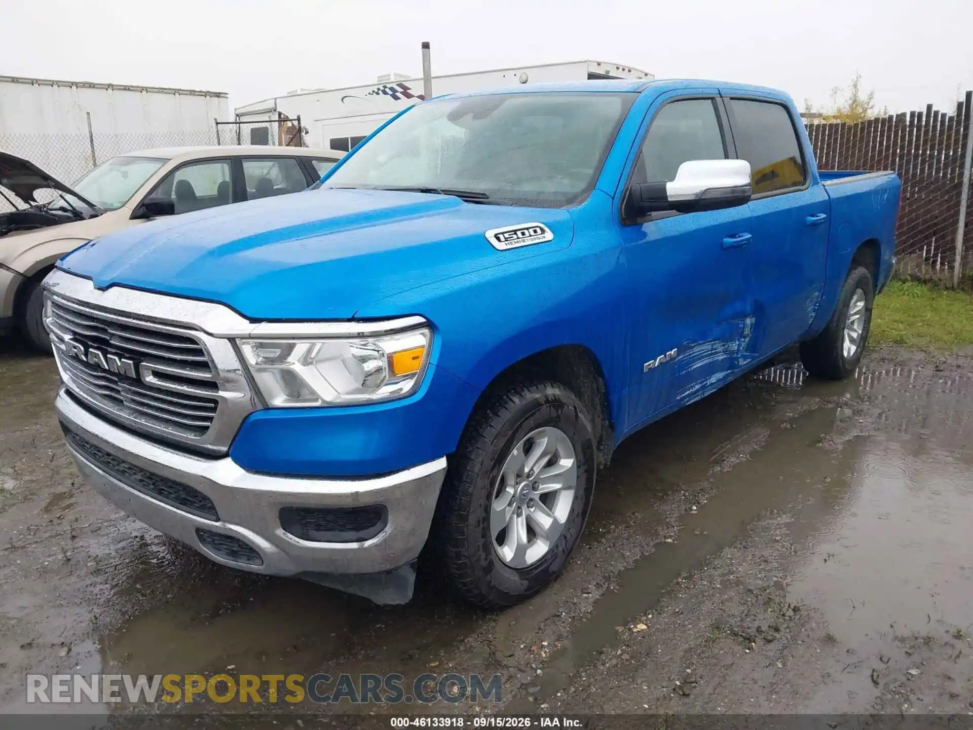 2 fotografías del automóvil dañado 1C6SRFJT5RN206710 RAM 1500 2024
