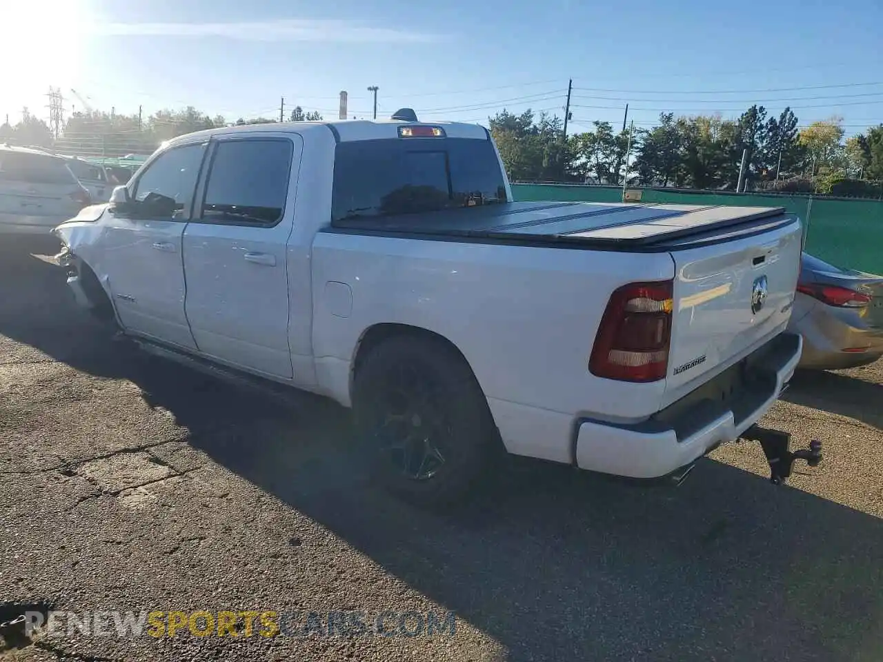 2 Photograph of a damaged car 1C6SRFJT8RN110649 RAM 1500 2024