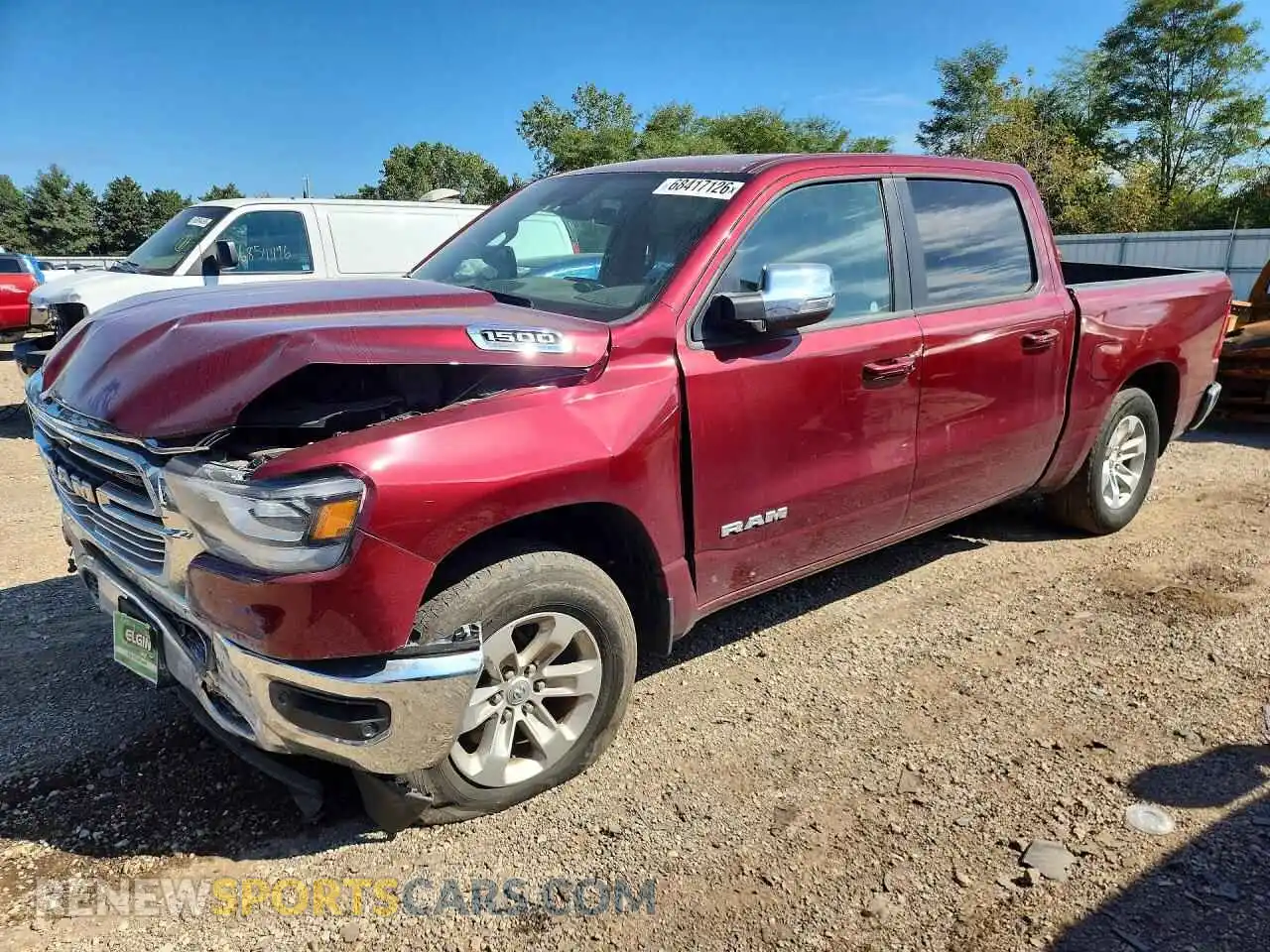 1 Photograph of a damaged car 1C6SRFJT8RN125765 RAM 1500 2024
