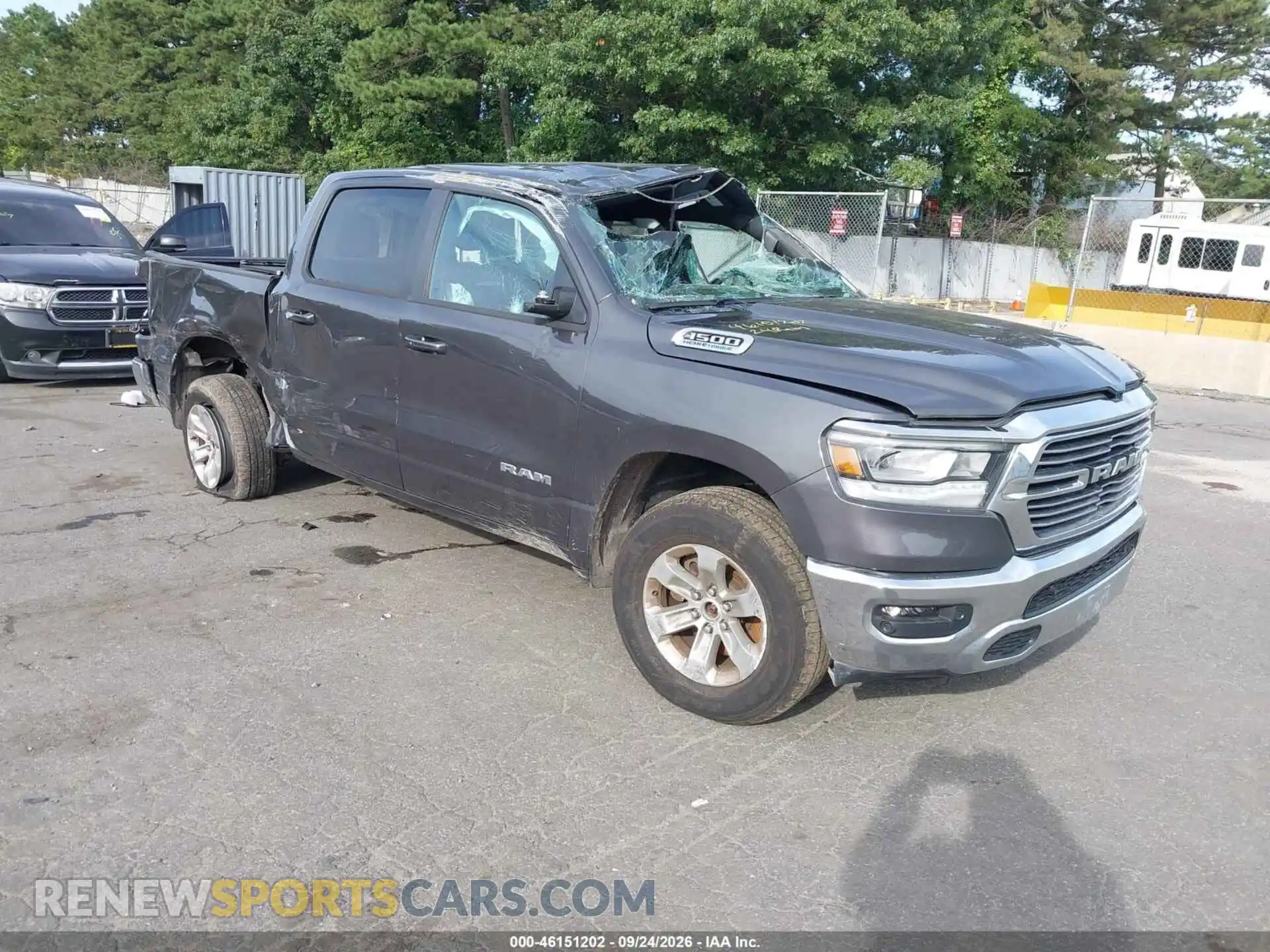 1 Photograph of a damaged car 1C6SRFJT8RN198358 RAM 1500 2024