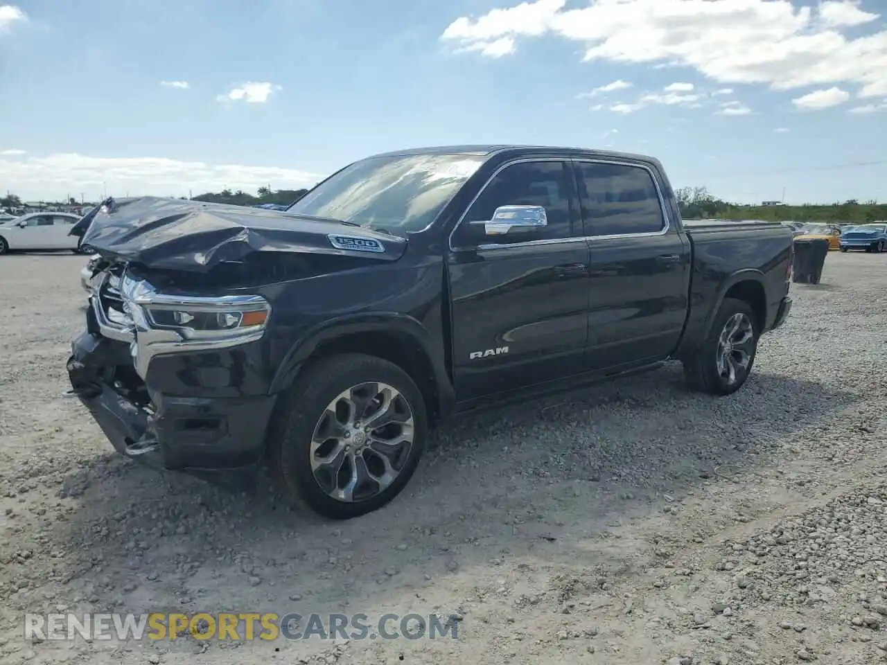 1 Photograph of a damaged car 1C6SRFKT6RN122376 RAM 1500 2024