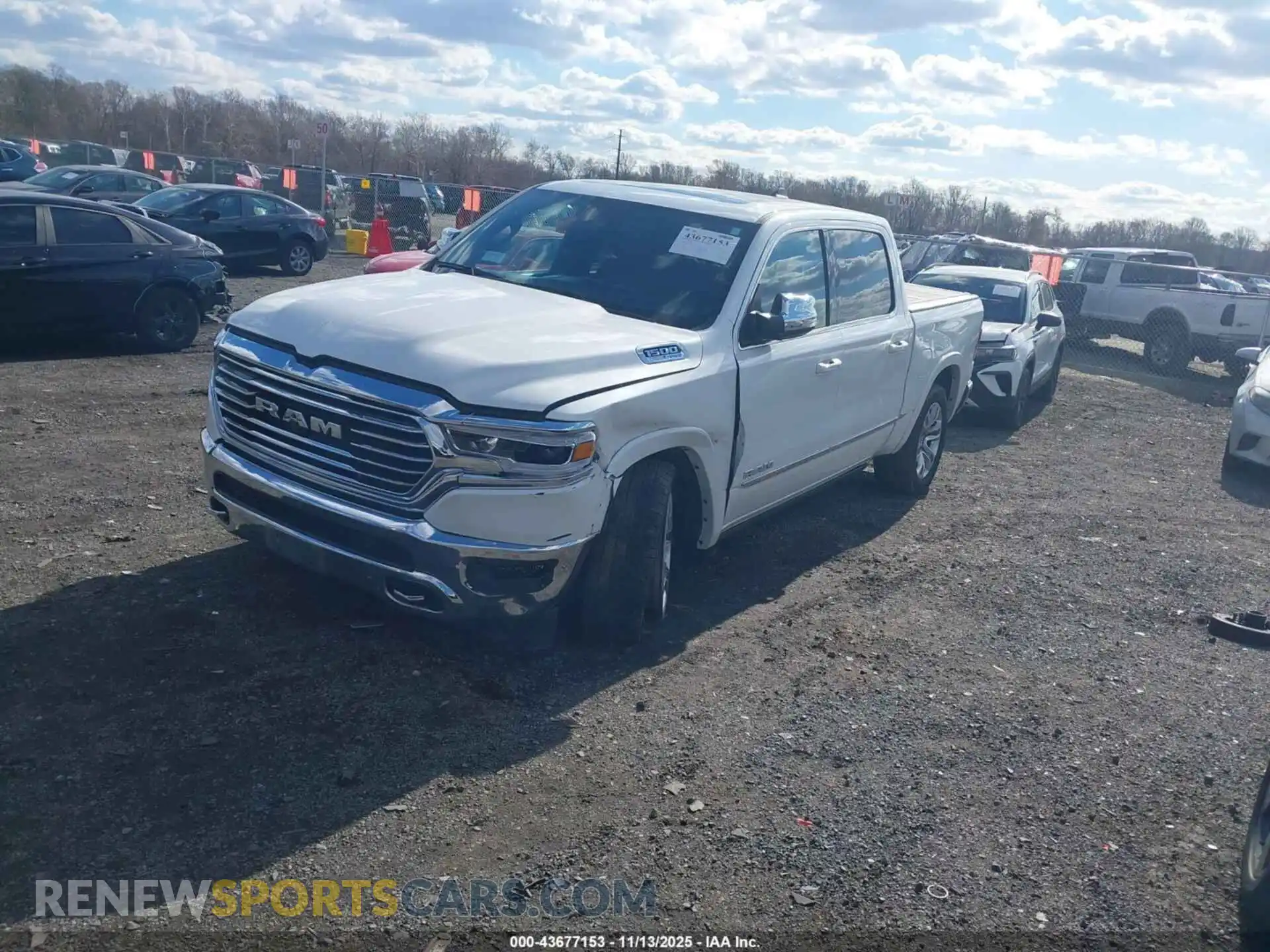 2 Photograph of a damaged car 1C6SRFKT7RN130745 RAM 1500 2024