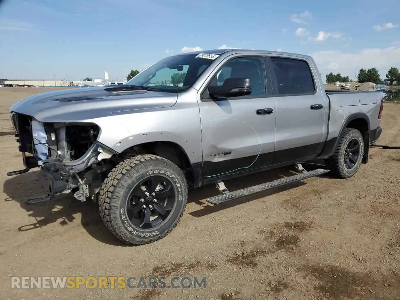 1 Photograph of a damaged car 1C6SRFLT2RN211523 RAM 1500 2024