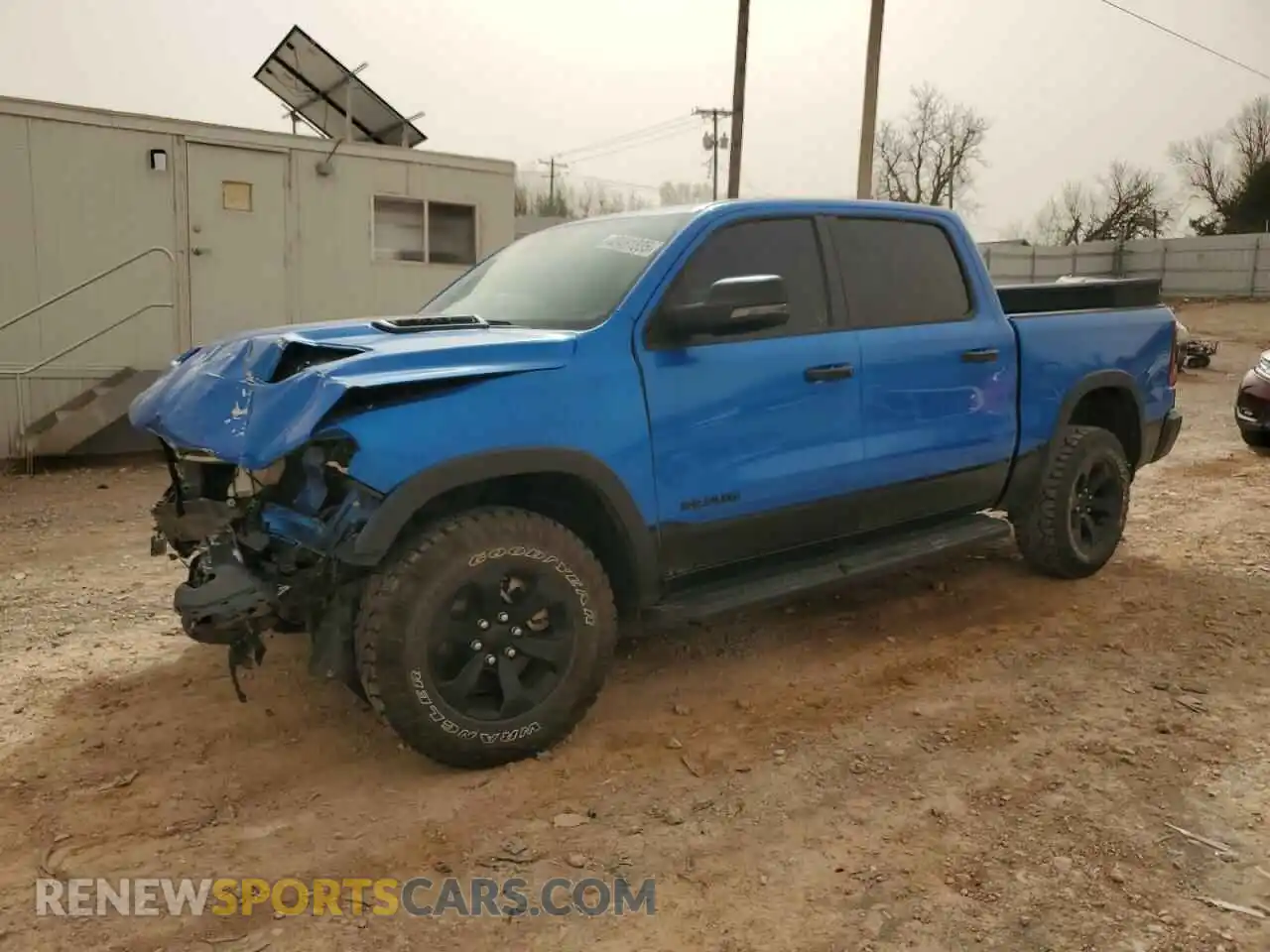 1 Photograph of a damaged car 1C6SRFLT6RN151617 RAM 1500 2024