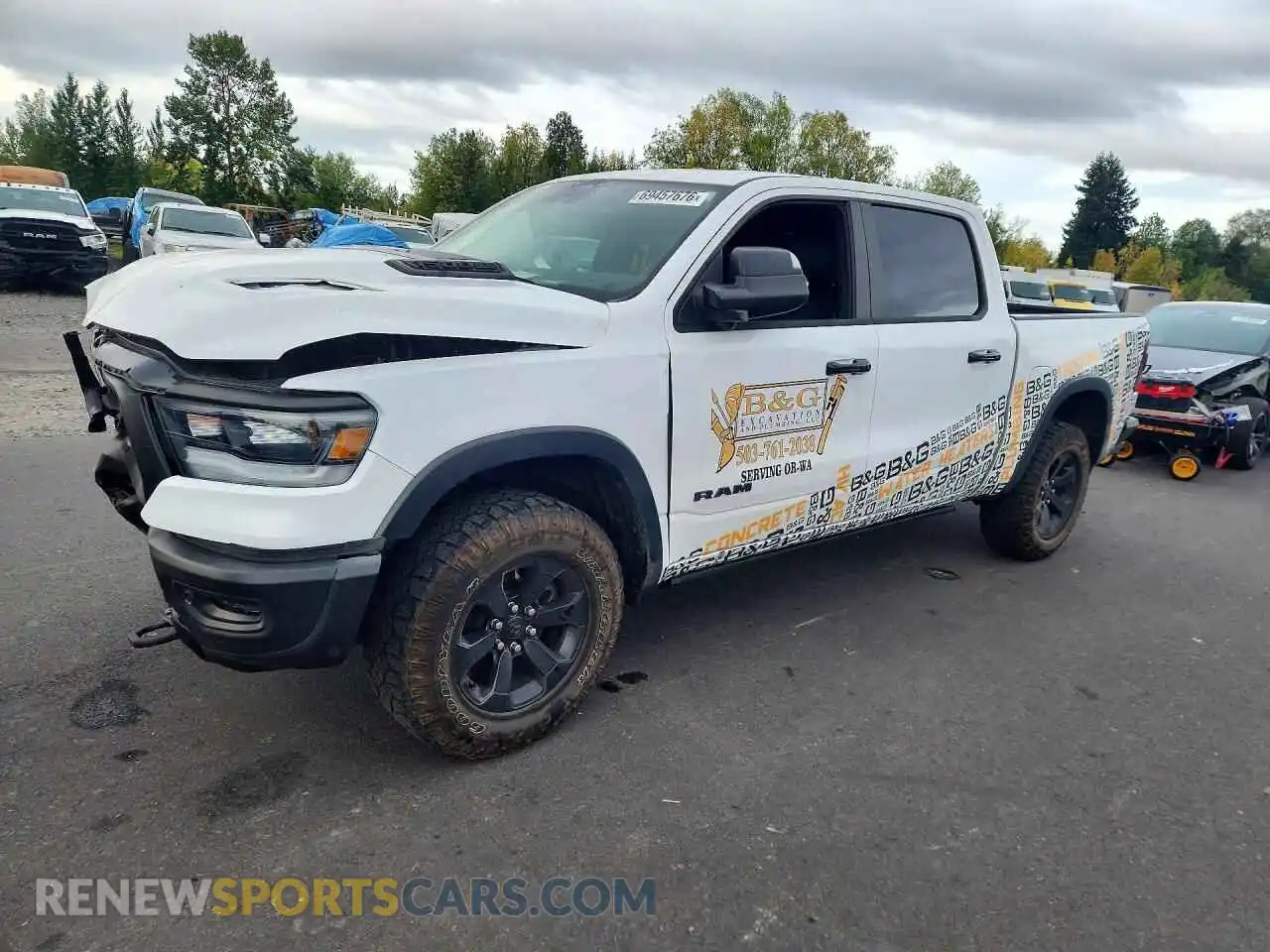1 Фотография поврежденного автомобиля 1C6SRFLT8RN142434 RAM 1500 2024