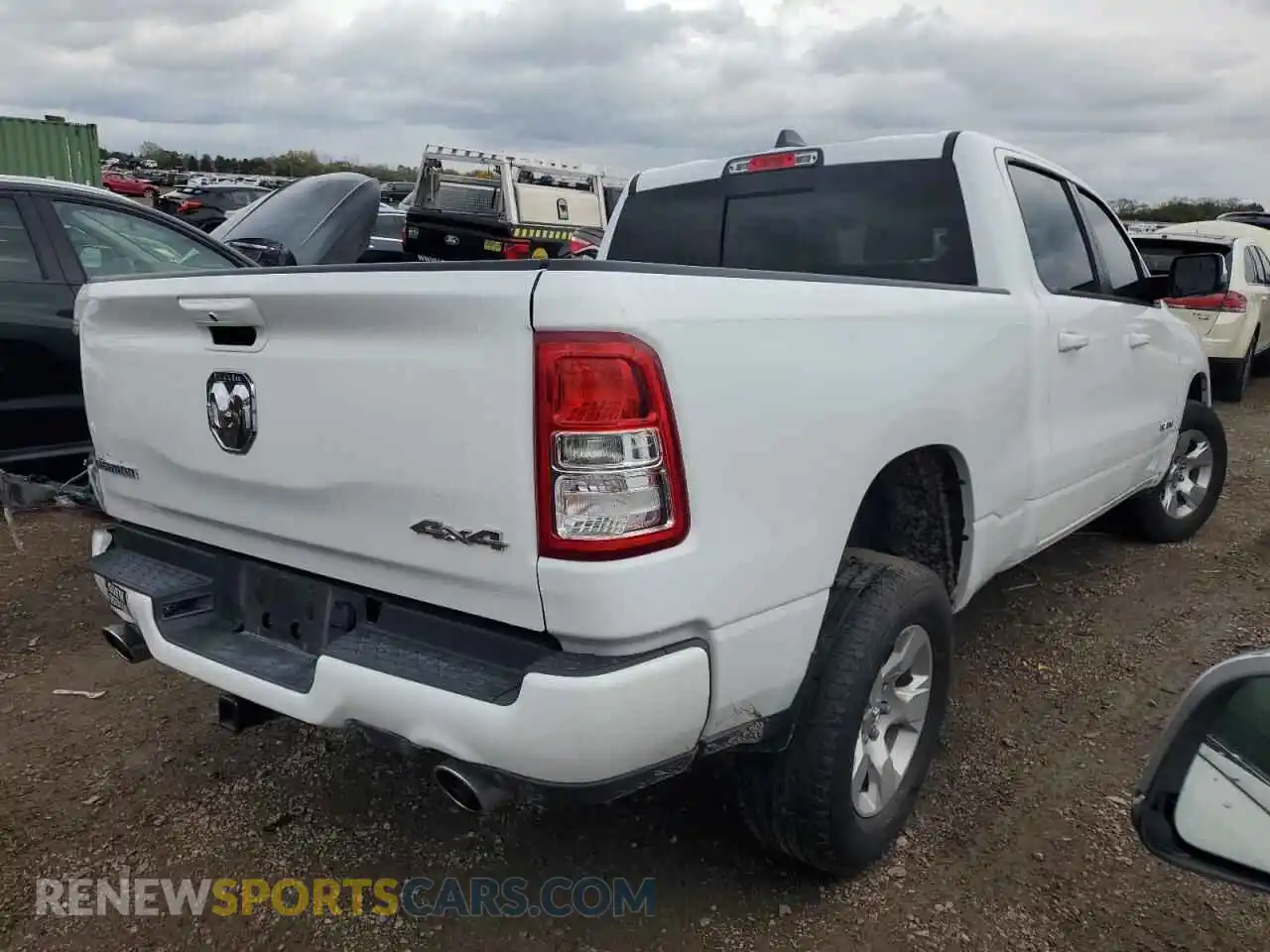 3 Photograph of a damaged car 1C6SRFMT0RN208764 RAM 1500 2024