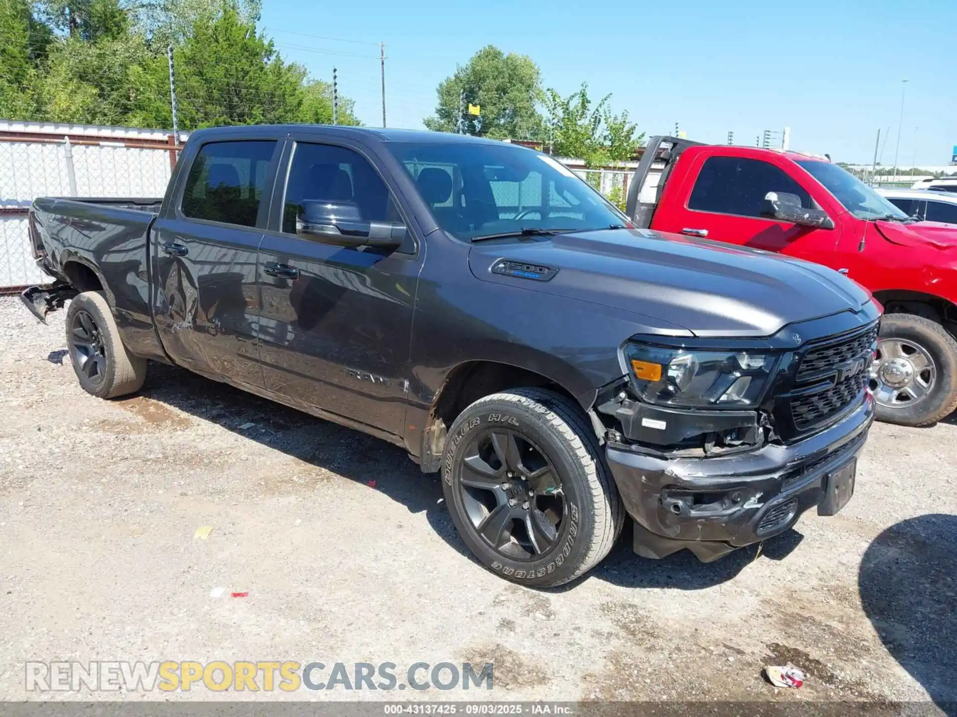 1 Фотография поврежденного автомобиля 1C6SRFMT4RN143367 RAM 1500 2024