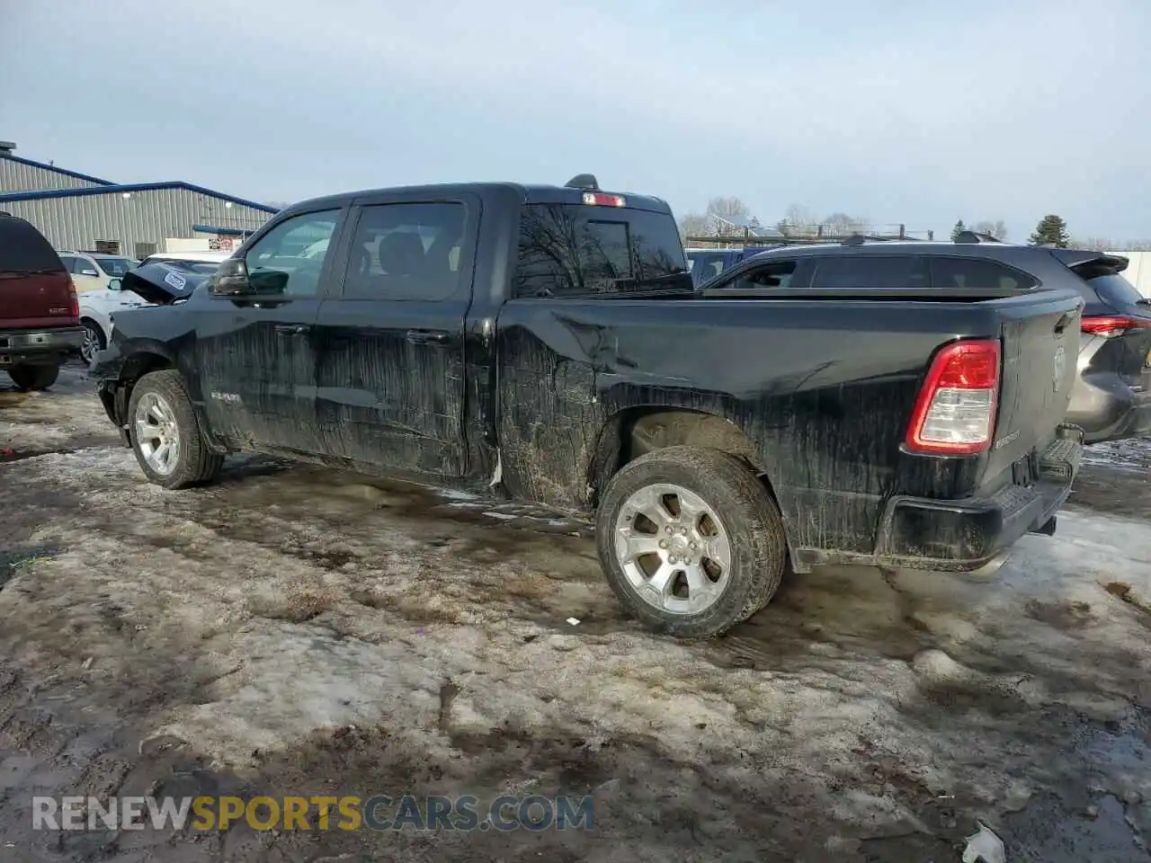 2 Photograph of a damaged car 1C6SRFMT4RN186008 RAM 1500 2024