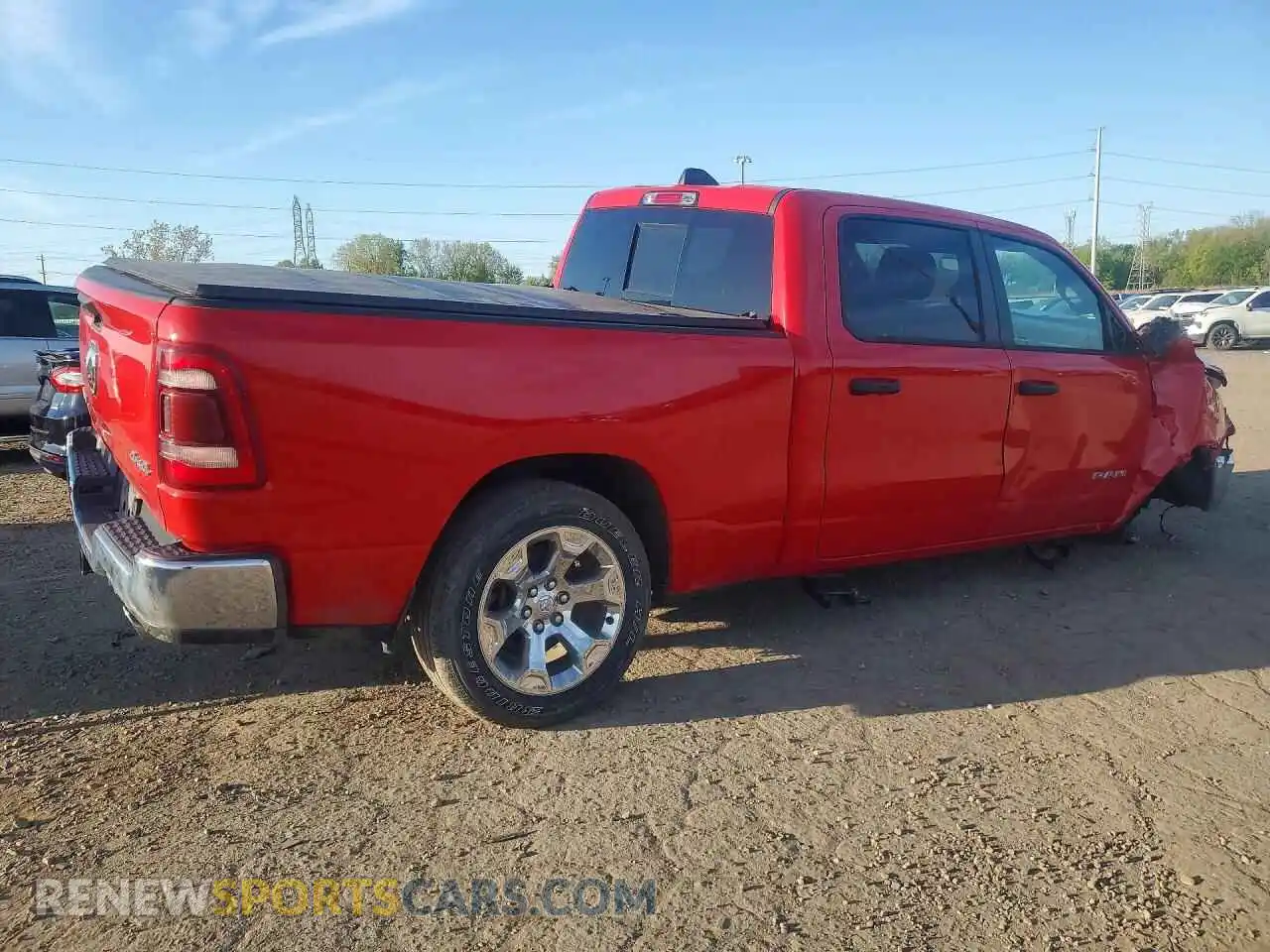 3 Фотография поврежденного автомобиля 1C6SRFMT7RN209703 RAM 1500 2024