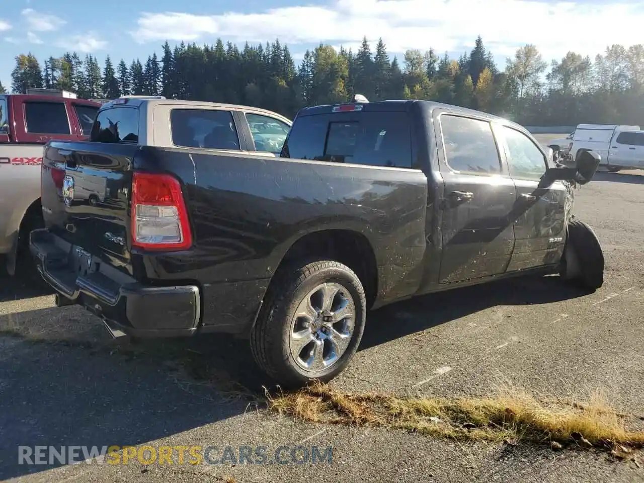 3 Photograph of a damaged car 1C6SRFMT8RN169468 RAM 1500 2024