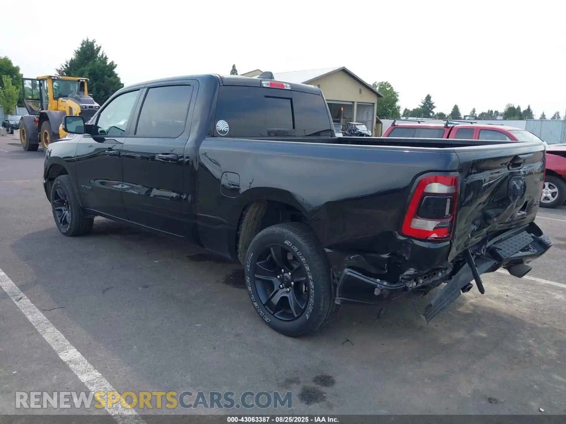 3 Photograph of a damaged car 1C6SRFMT9RN169317 RAM 1500 2024